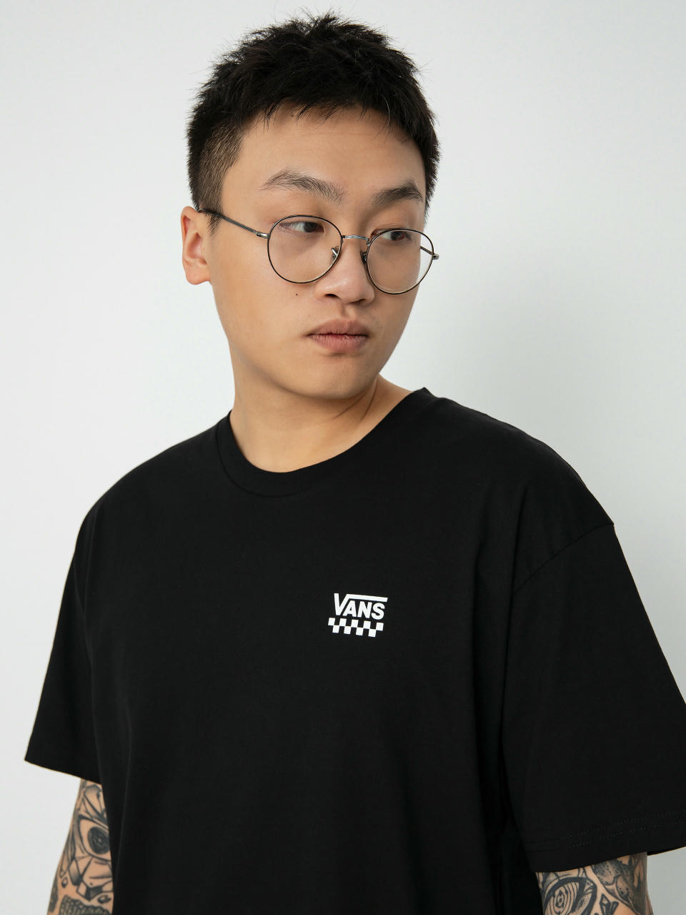 Tricou Vans Left Chest Logo II (black)