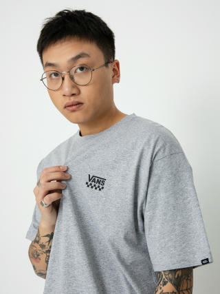 Tricou Vans Left Chest Logo II (athletic heather/black)