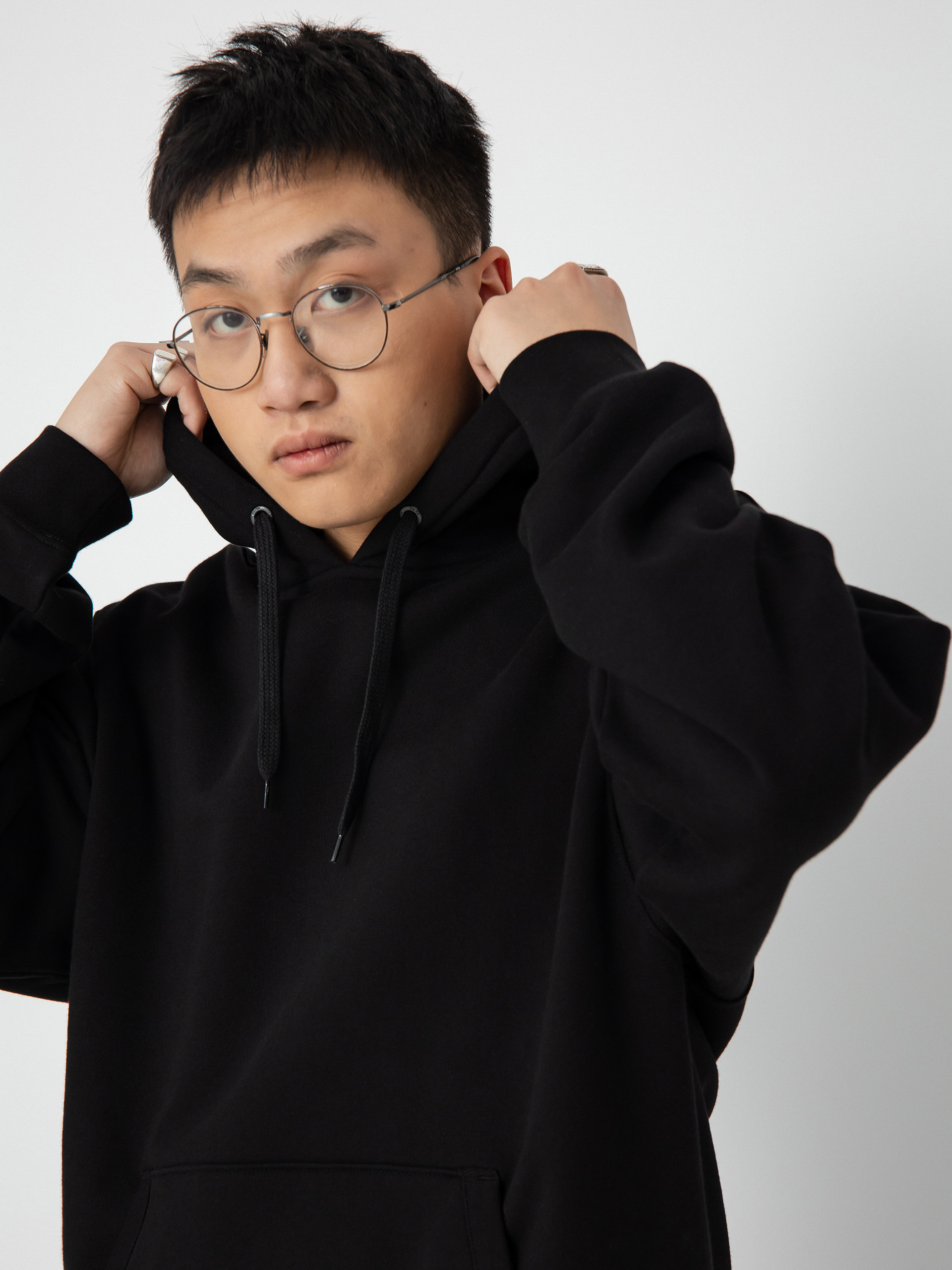 Hanorac cu glugă Vans Skate Classics Patch HD (skate classics black)