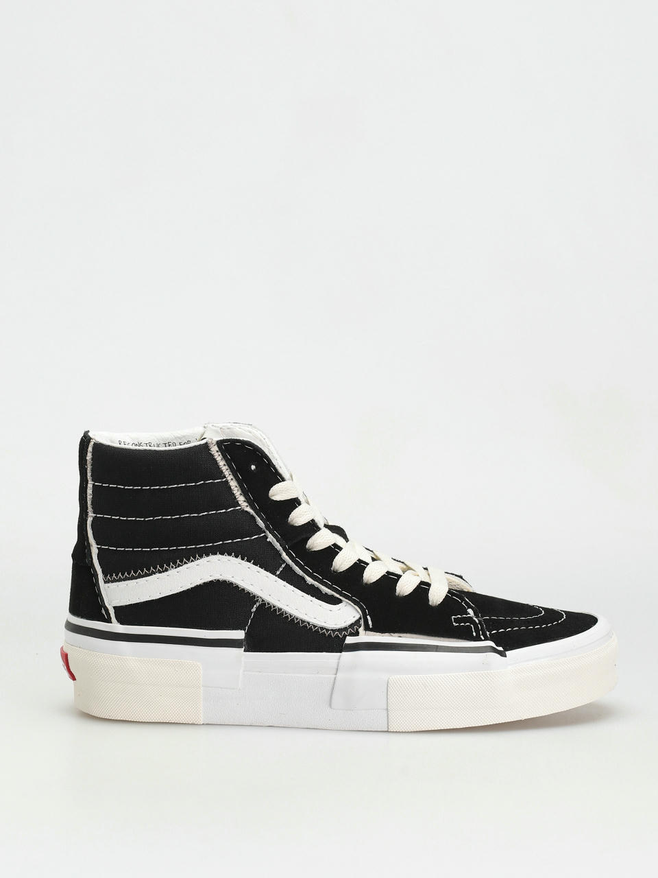 Pantofi Vans Sk8 Hi Reconstruct (black/true white)