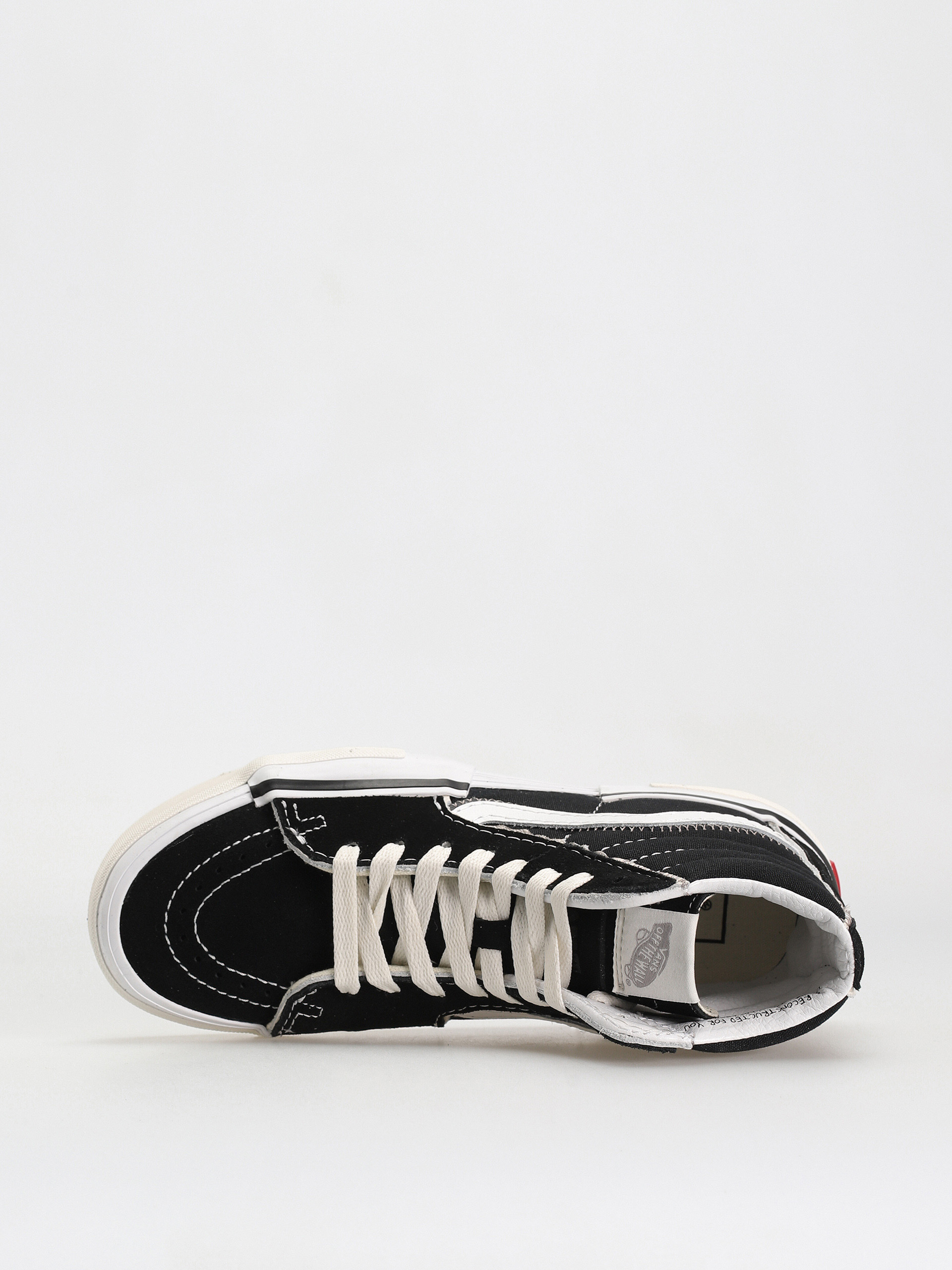 Pantofi Vans Sk8 Hi Reconstruct (black/true white)
