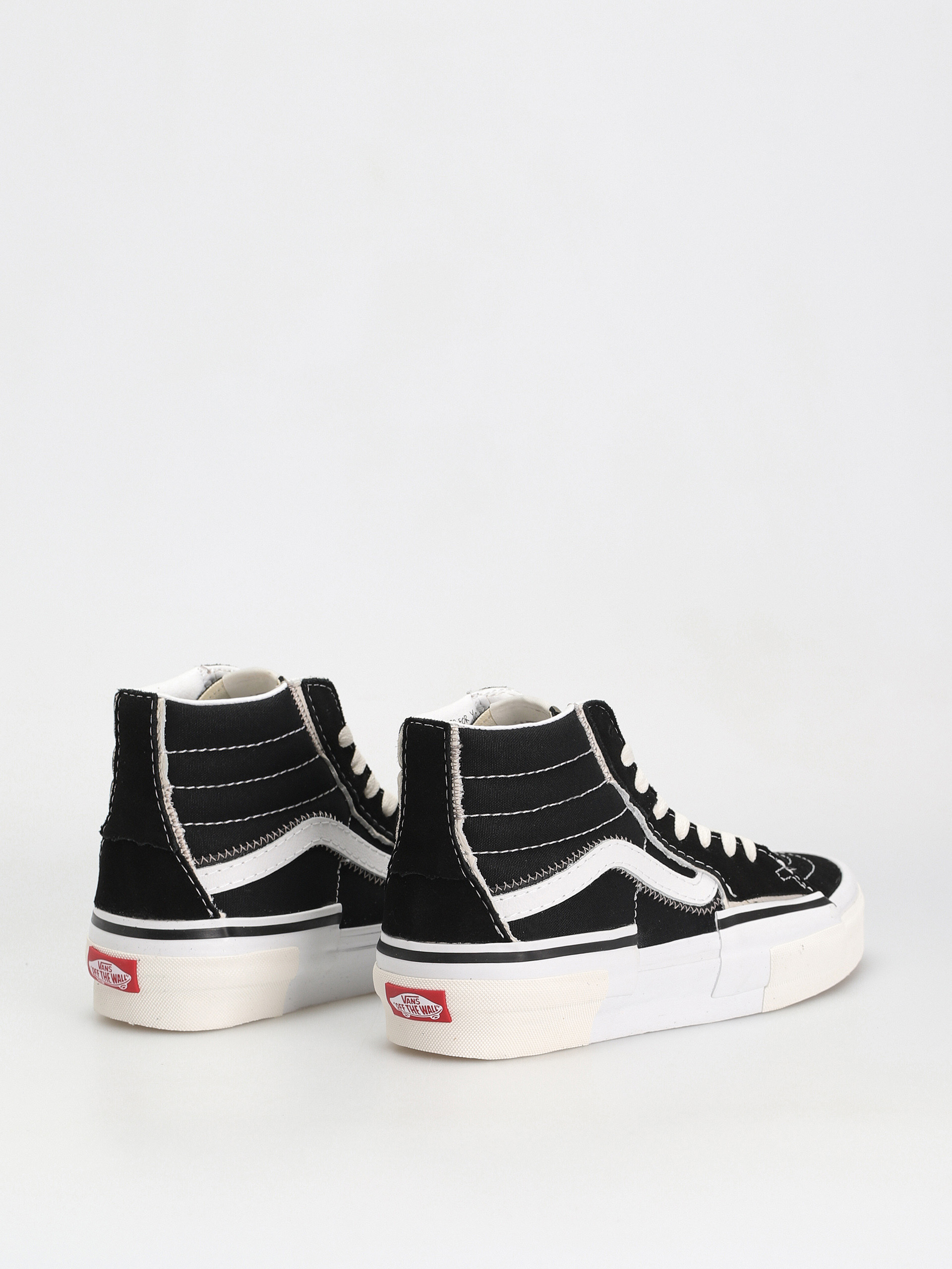 Pantofi Vans Sk8 Hi Reconstruct (black/true white)