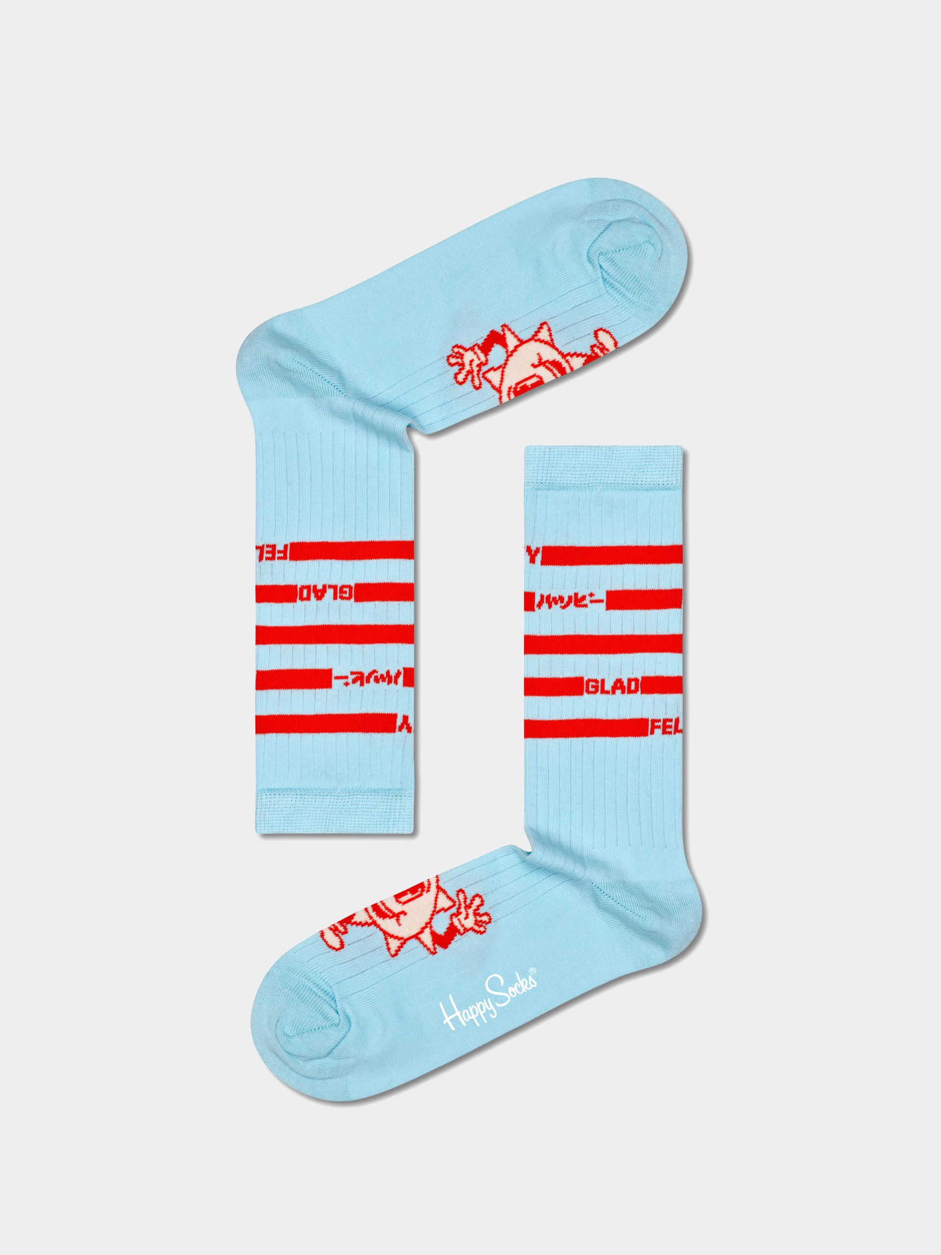 Șosete Happy Socks Happy (light blue)