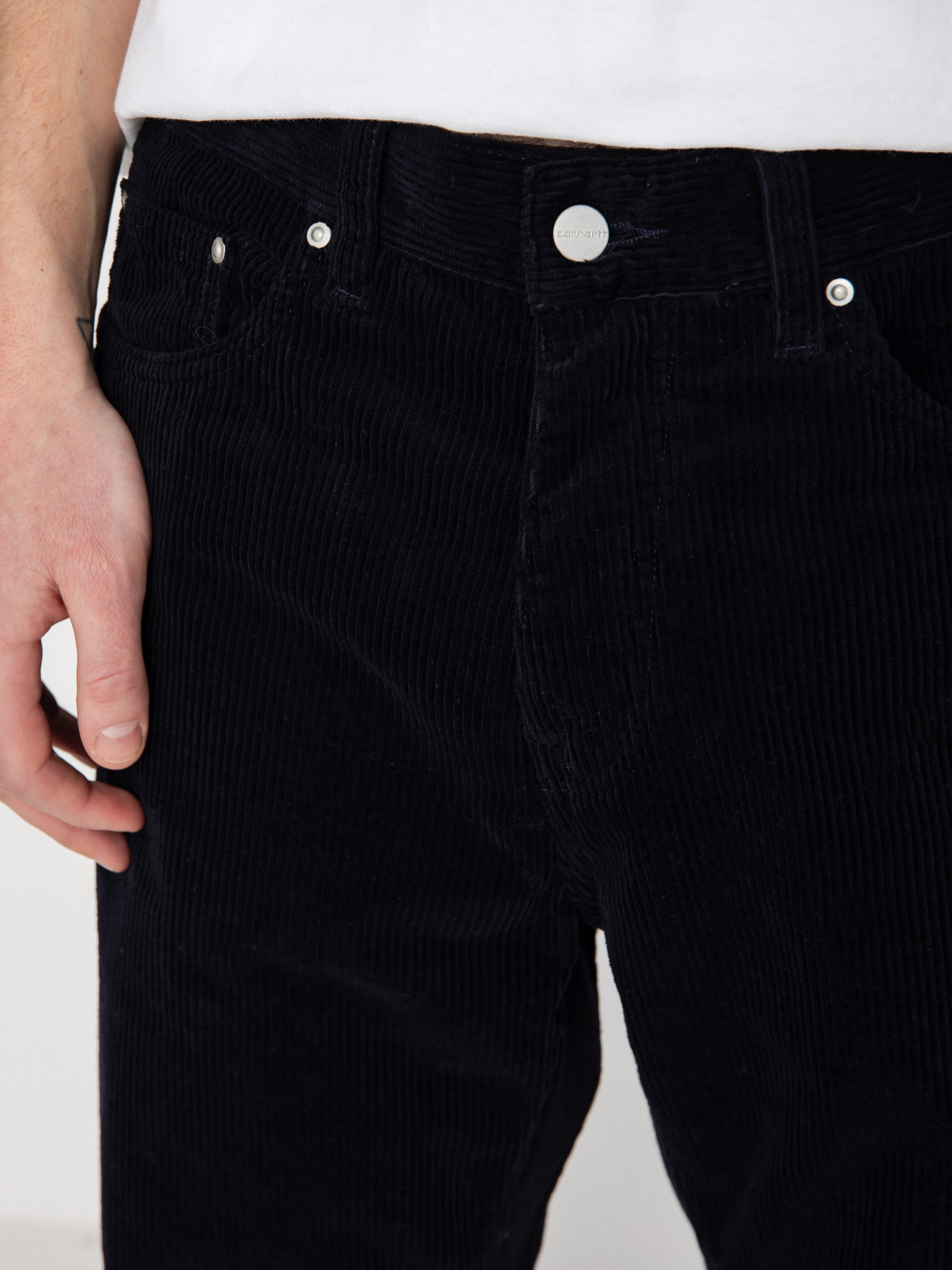 Carhartt WIP Pantaloni Newel (dark navy)