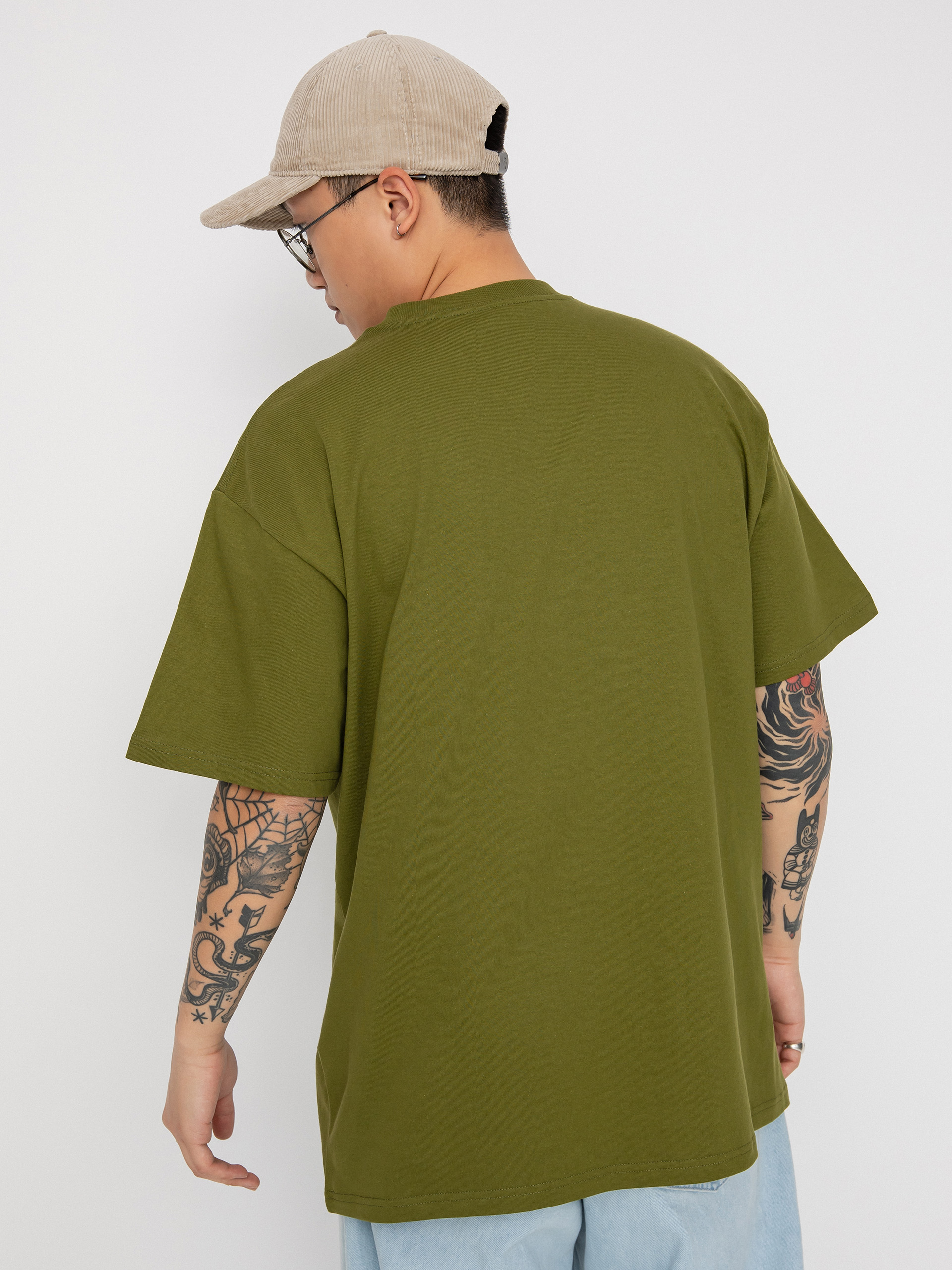 Tricou Carhartt WIP Fuse Script (kiwi/citron)