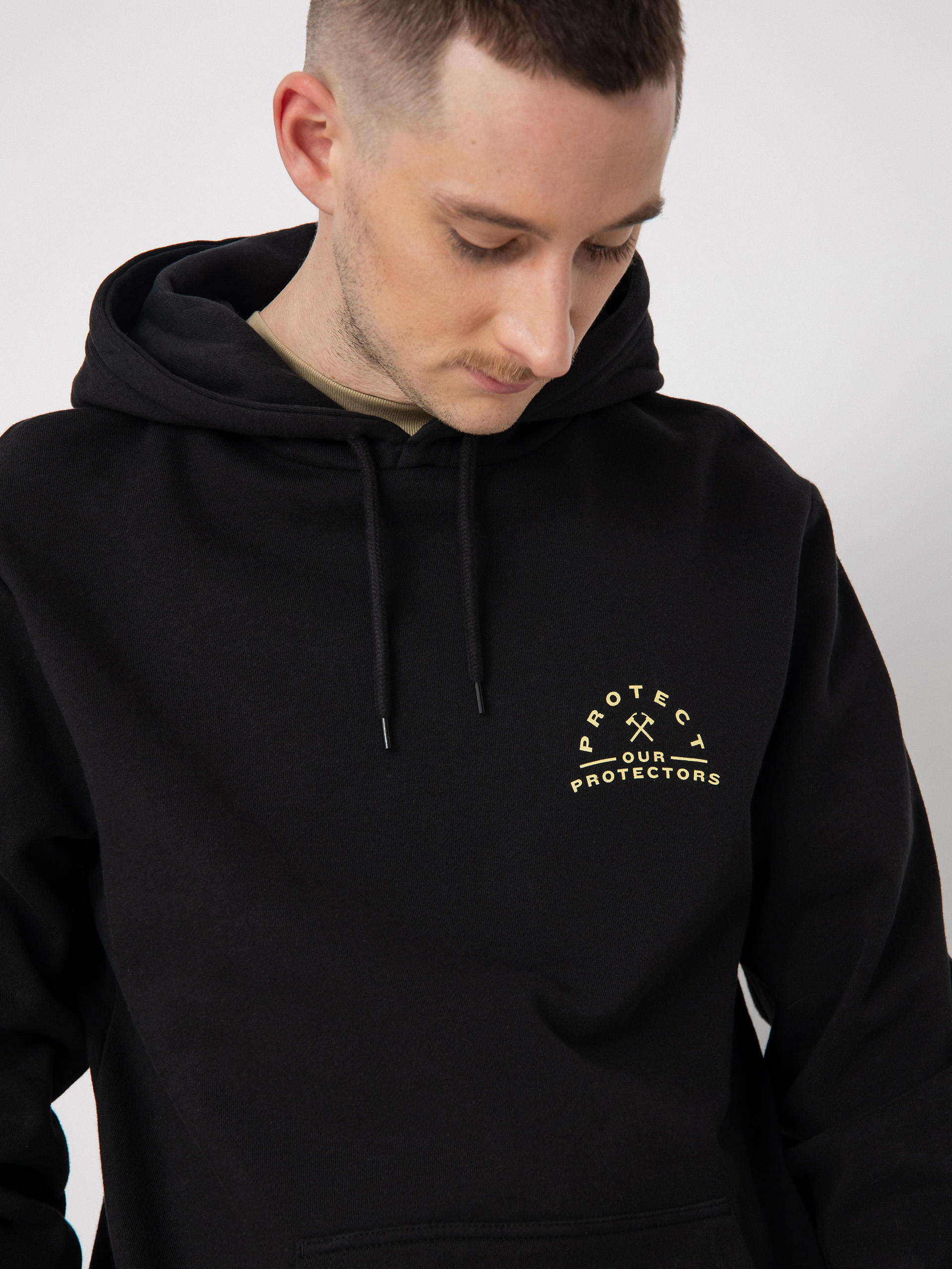 Hanorac cu glugă Brixton Coors Protector II HD (black)