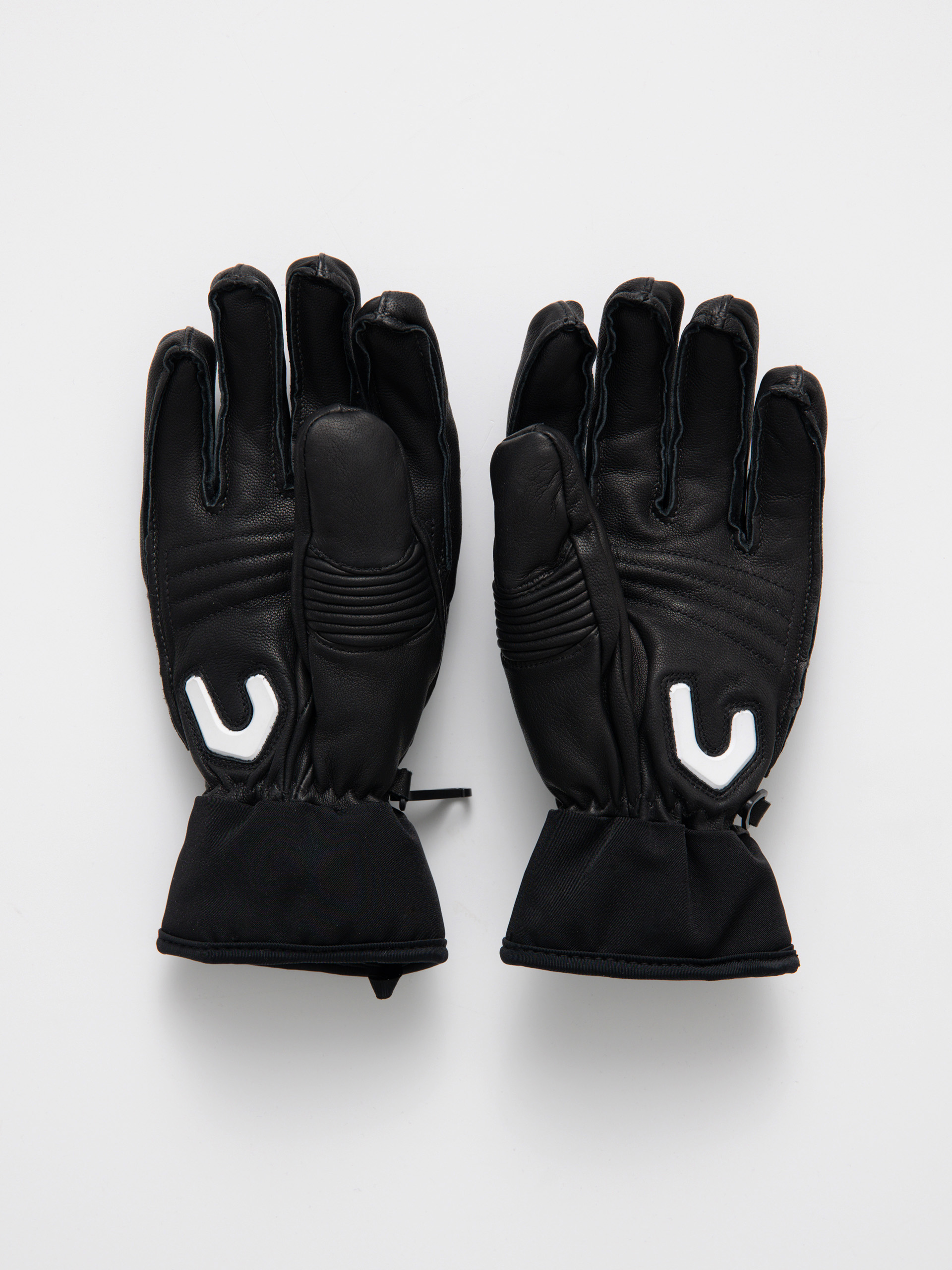 Mănuși Level Off Piste Leather Wmn (black)