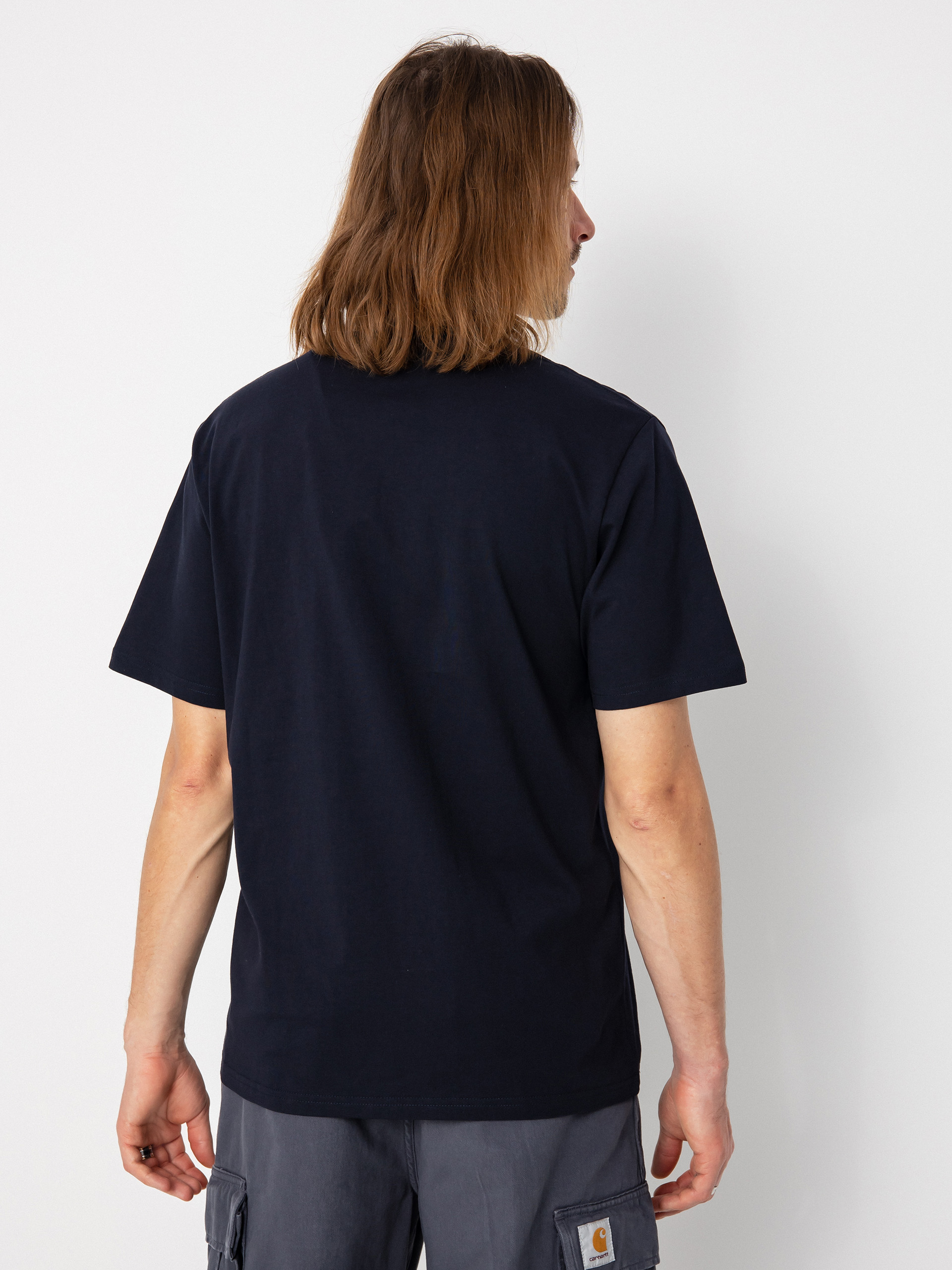 Tricou Carhartt WIP Pocket (dark navy)