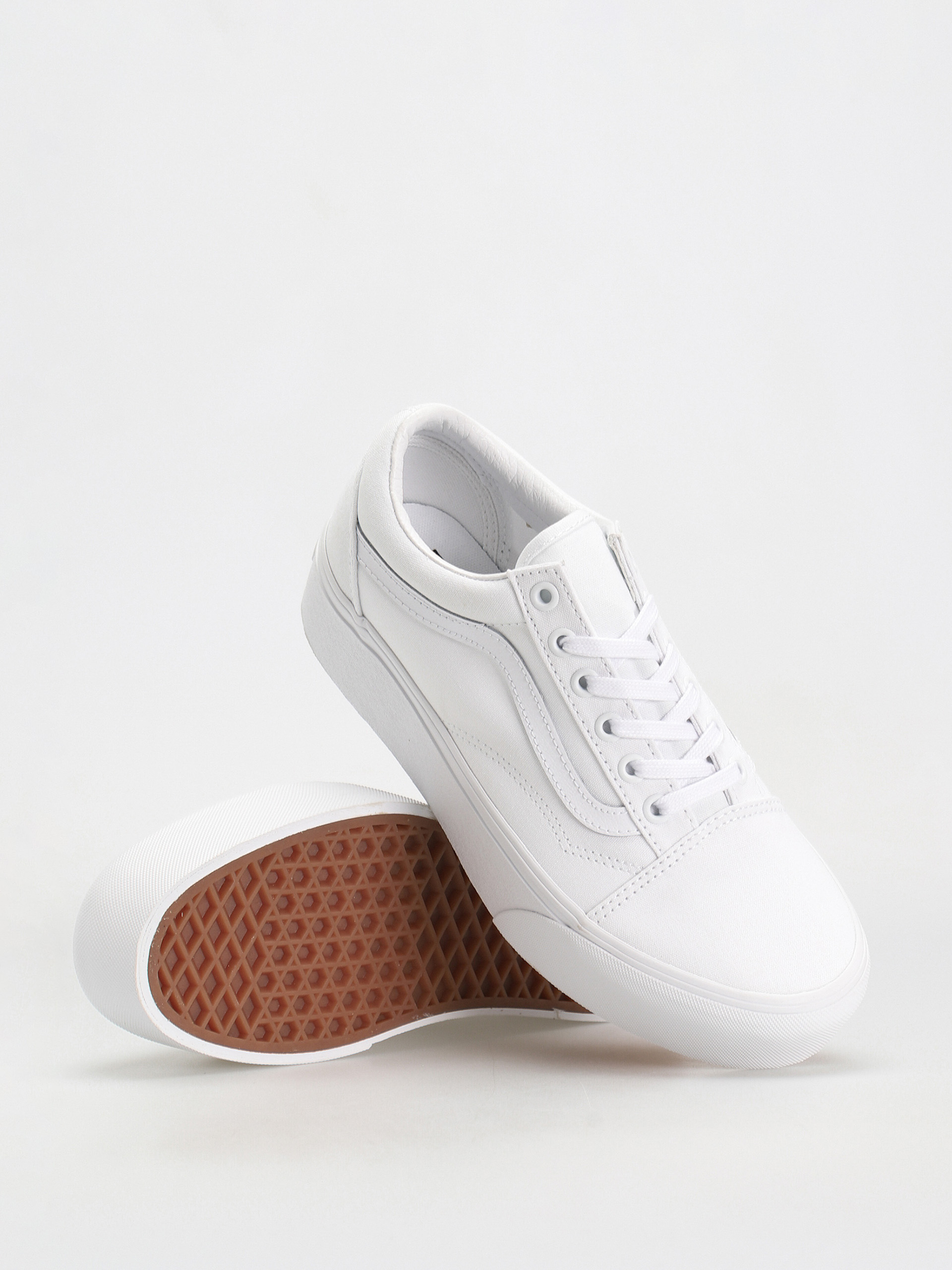 Pantofi Vans Old Skool Stackform Wmn (true white)