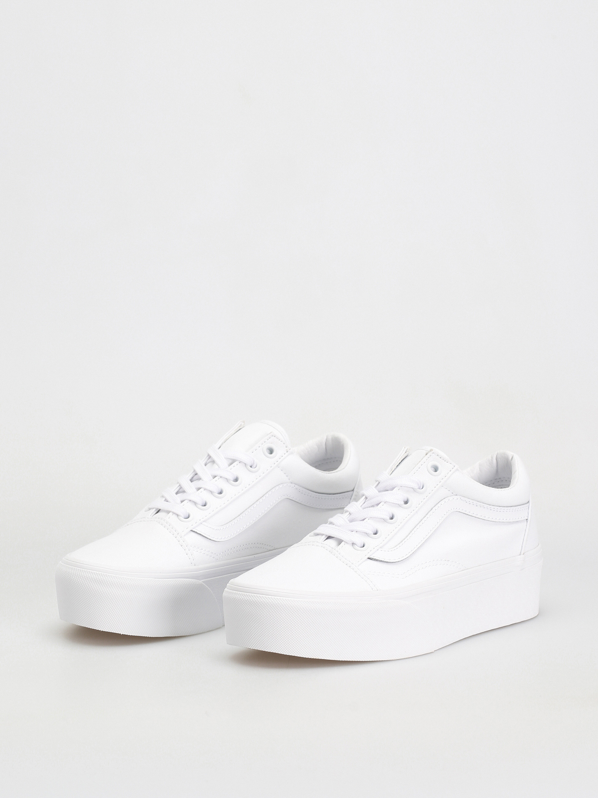 Pantofi Vans Old Skool Stackform Wmn (true white)