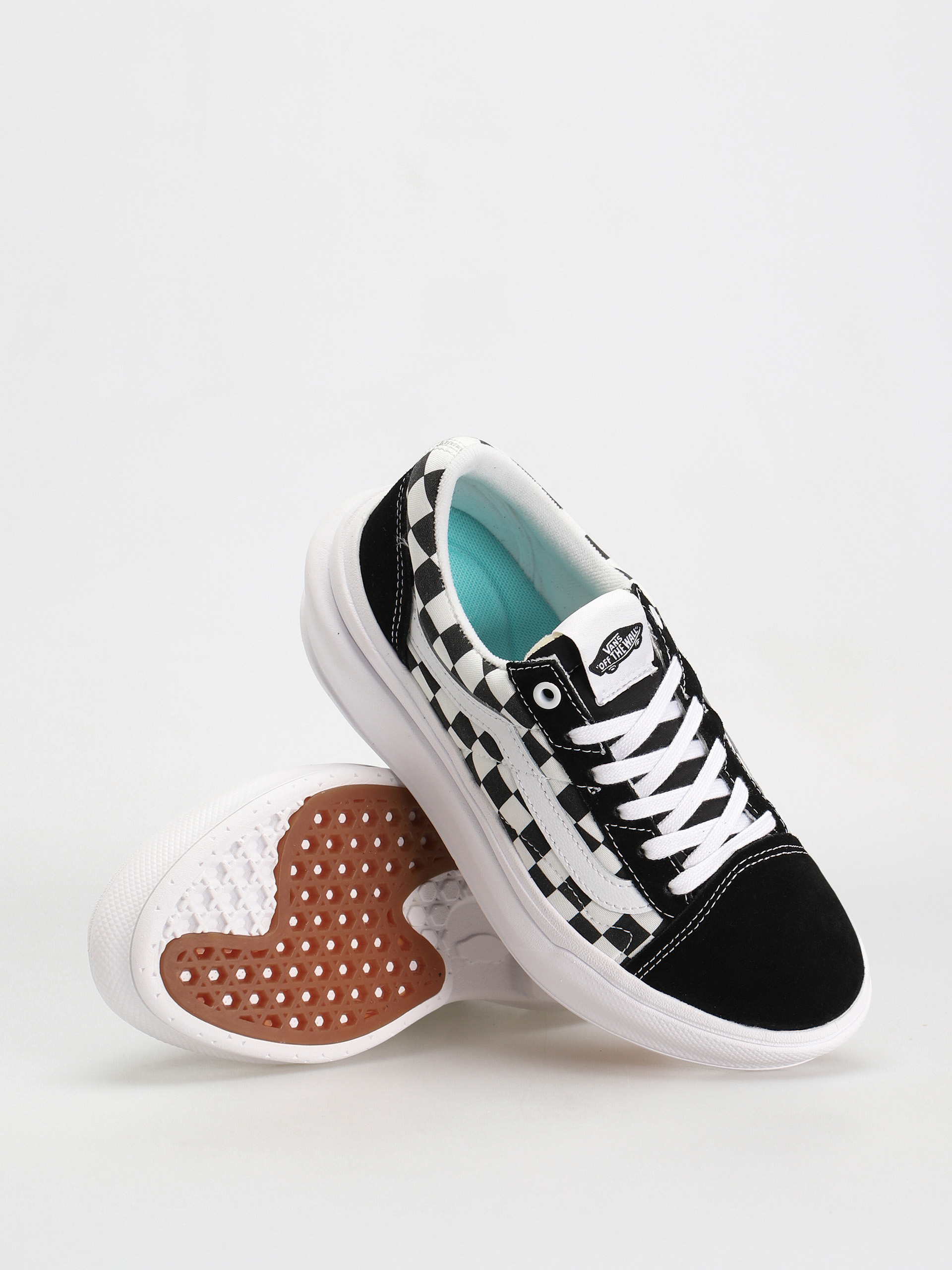 Pantofi Vans Old Skool Overt CC (checkerboard black/checkerboard)