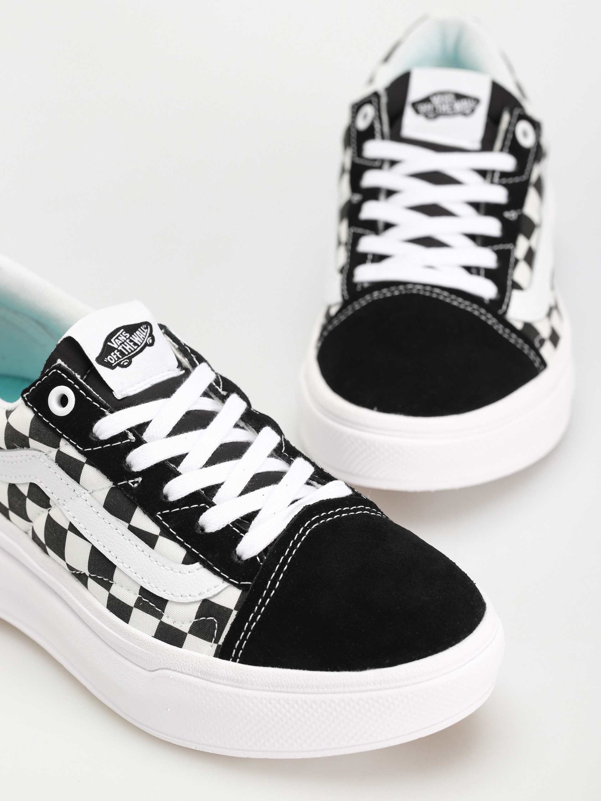 Pantofi Vans Old Skool Overt CC (checkerboard black/checkerboard)