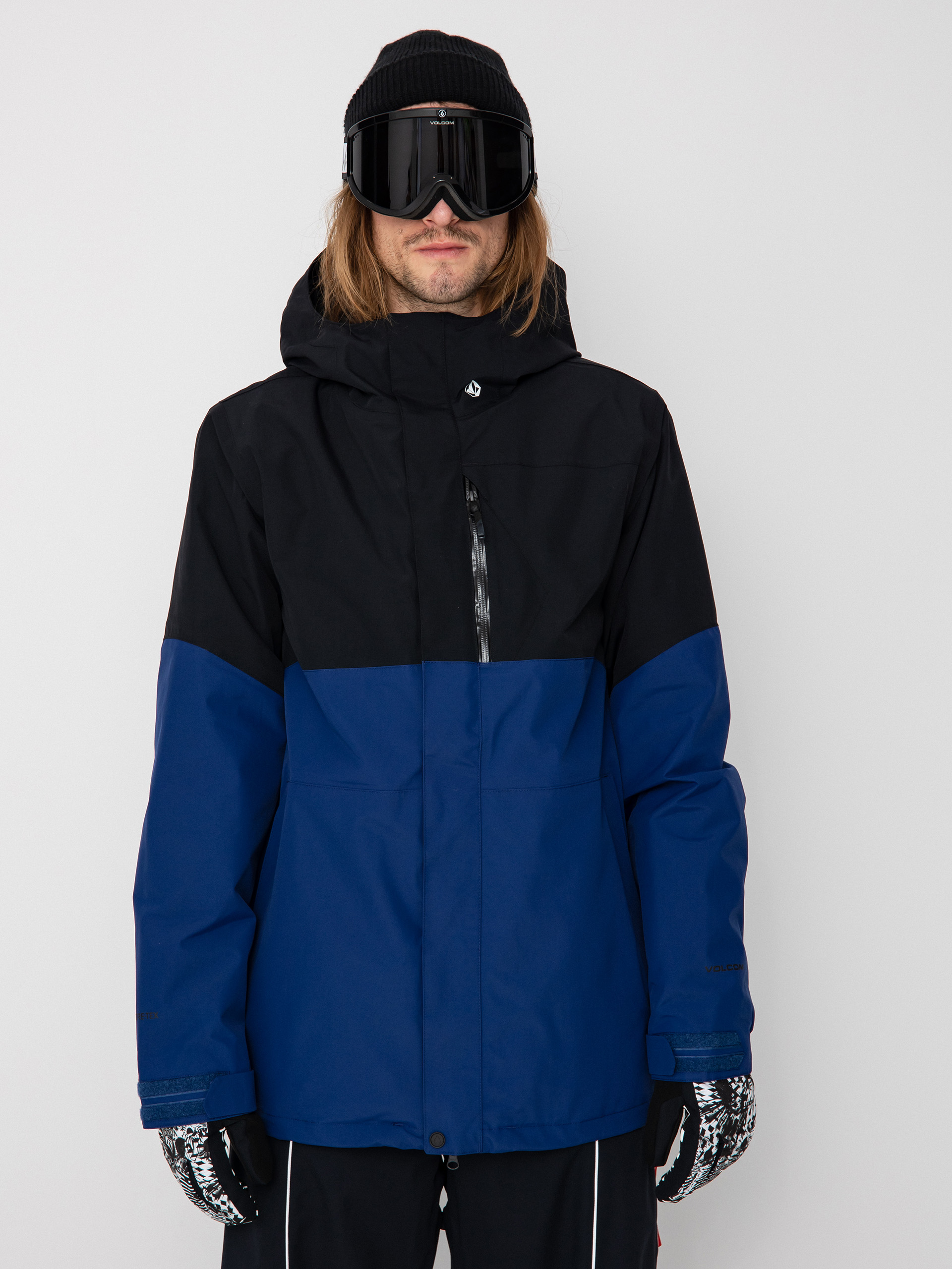 Pentru bărbați Geacă de snowboard Volcom L Gore Tex (dark blue)