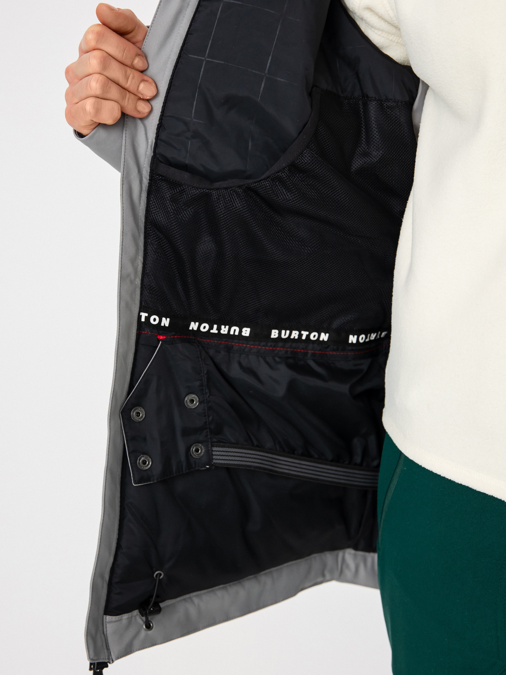 Pentru femei Geacă de snowboard Burton Lelah (sharkskin)