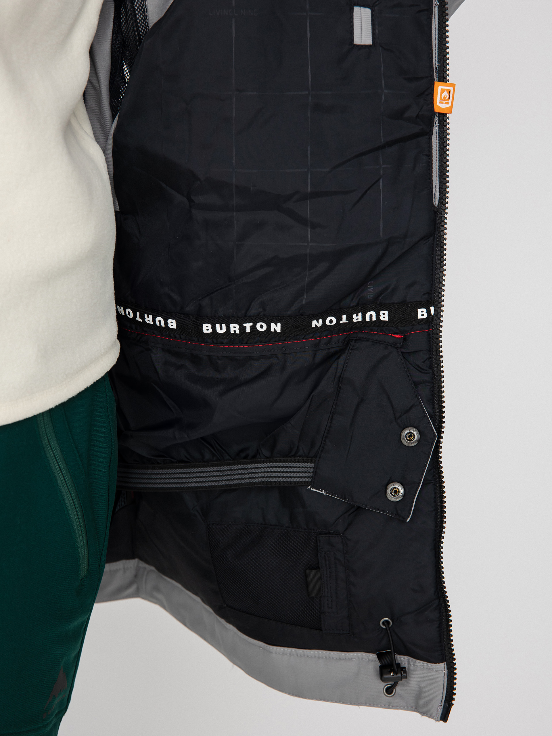 Pentru femei Geacă de snowboard Burton Lelah (sharkskin)