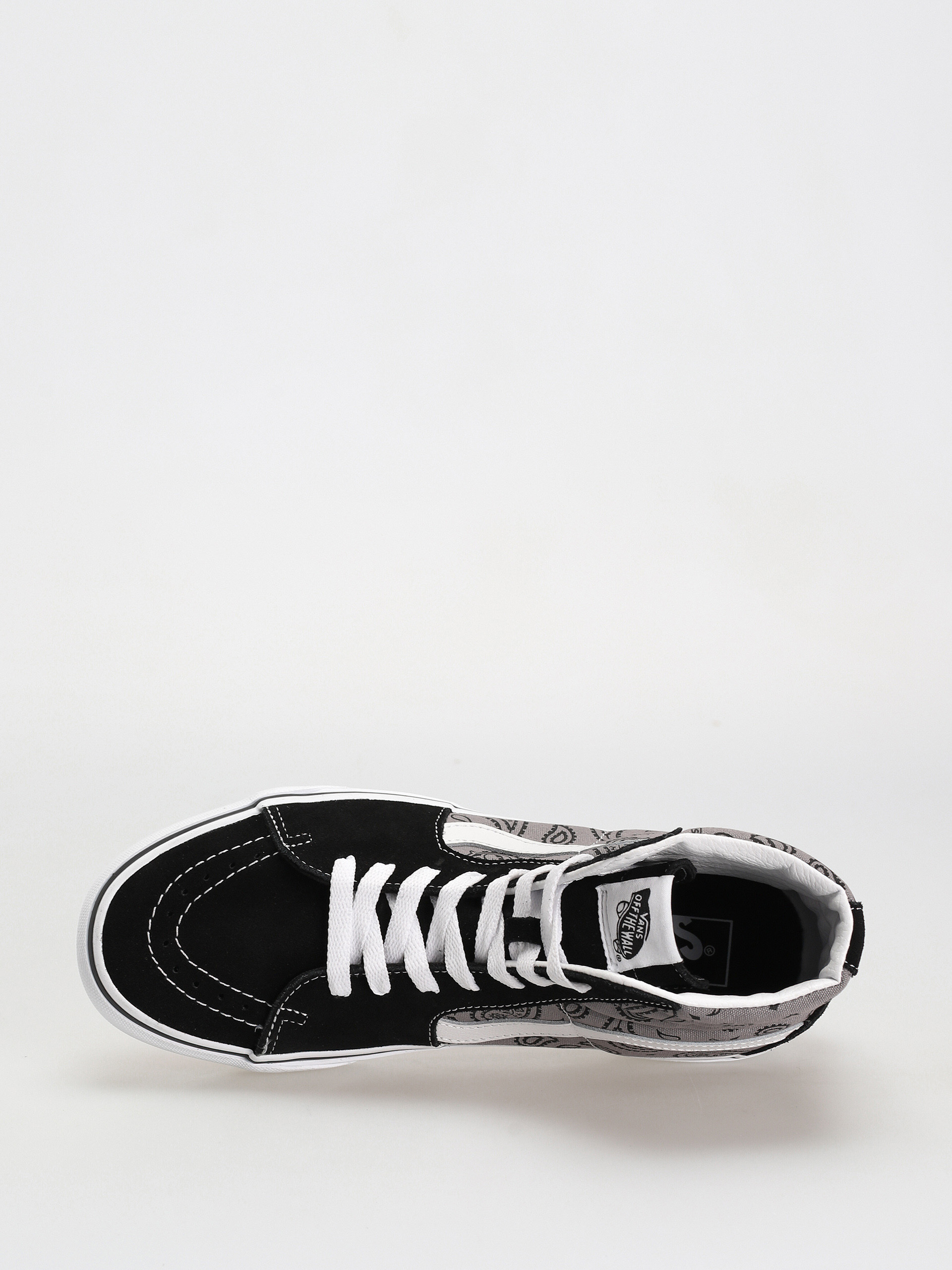 Pantofi Vans Sk8 Hi (paisley gray/true white)