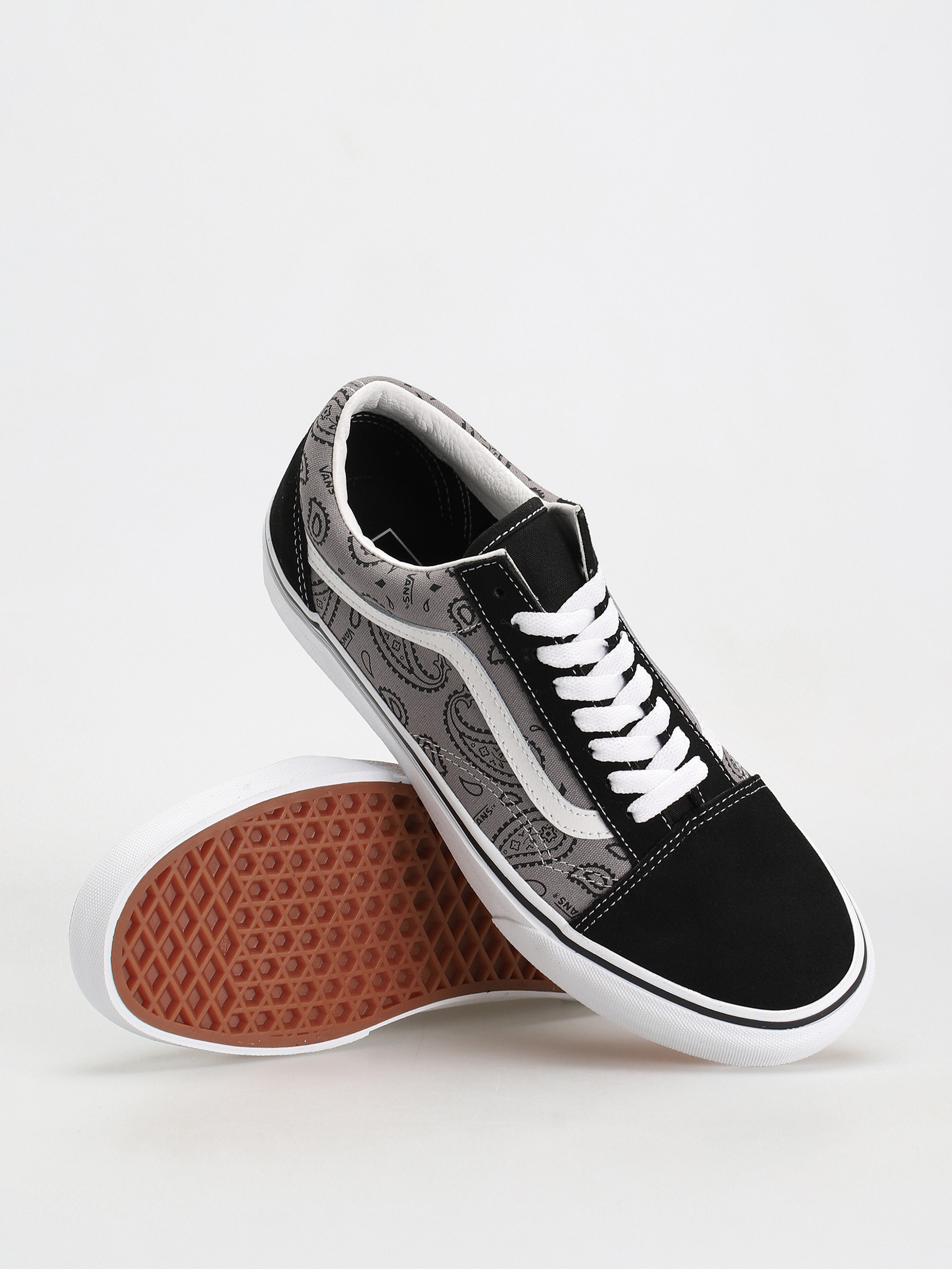 Pantofi Vans Old Skool (paisley gray/true white)