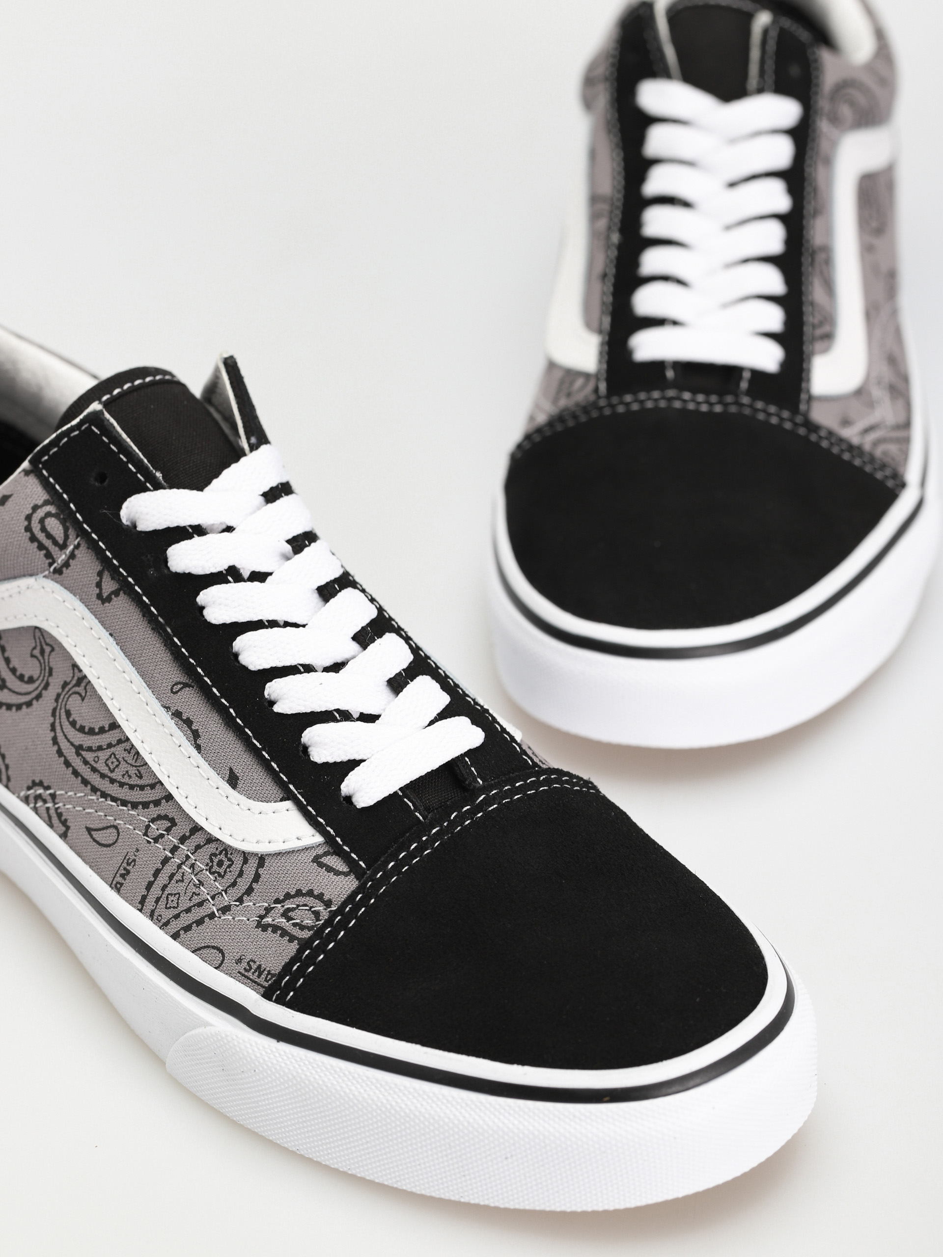 Pantofi Vans Old Skool (paisley gray/true white)