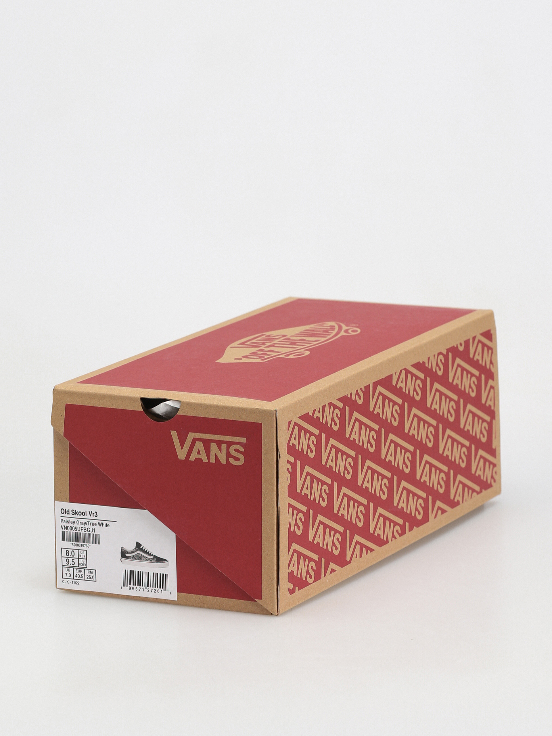 Pantofi Vans Old Skool (paisley gray/true white)