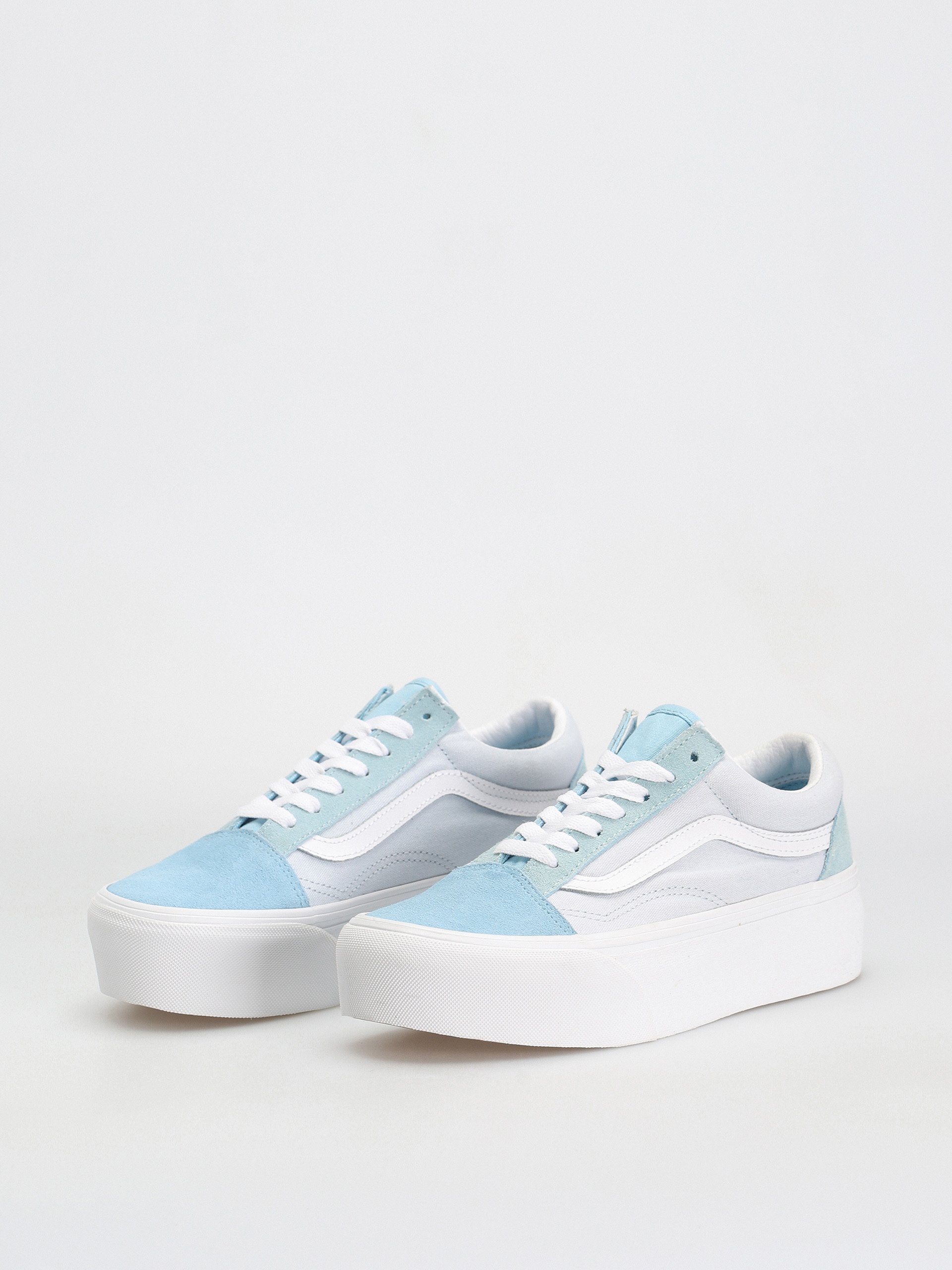 Pantofi Vans Old Skool Stackform Wmn (color block blue)