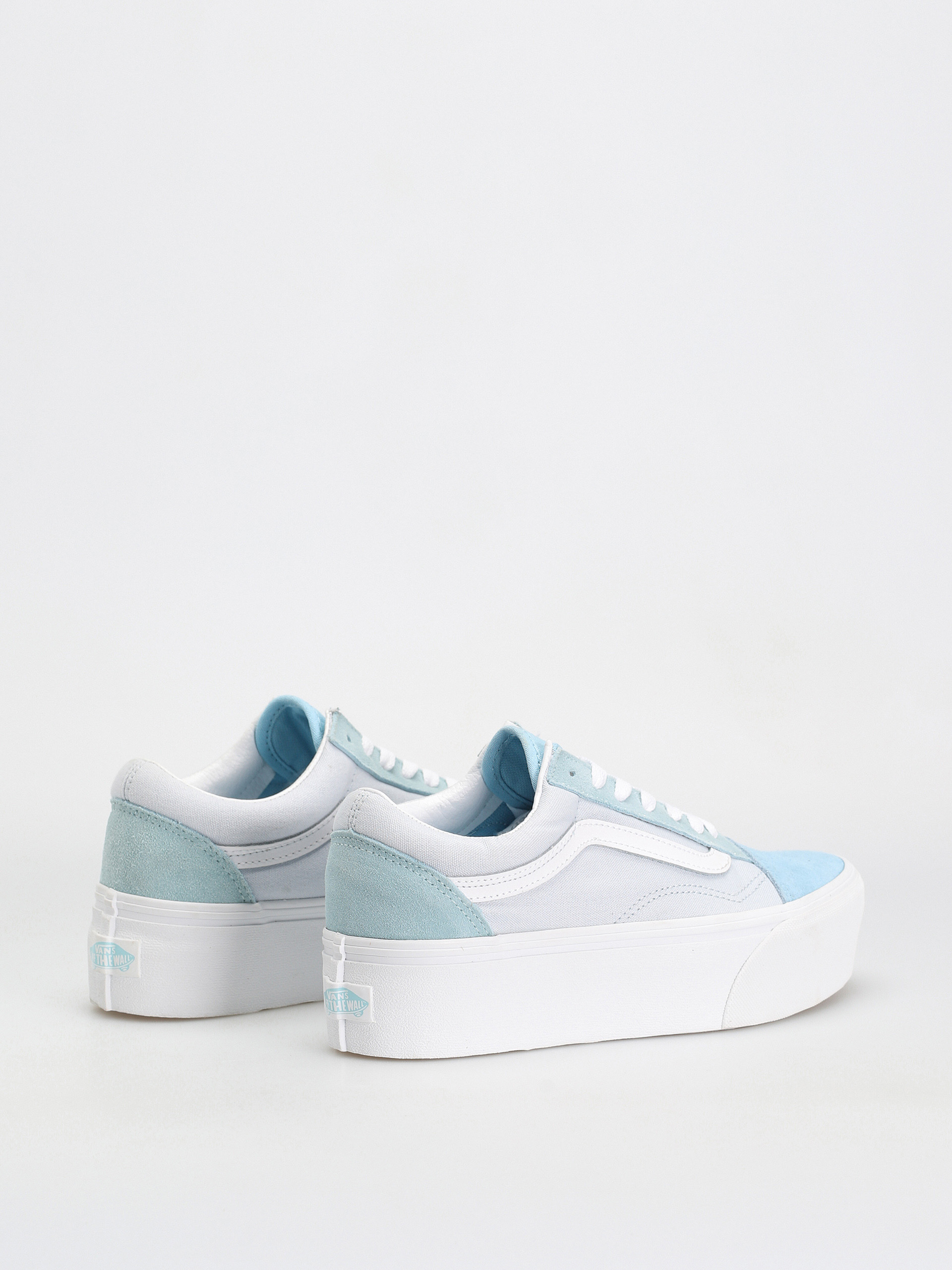 Pantofi Vans Old Skool Stackform Wmn (color block blue)