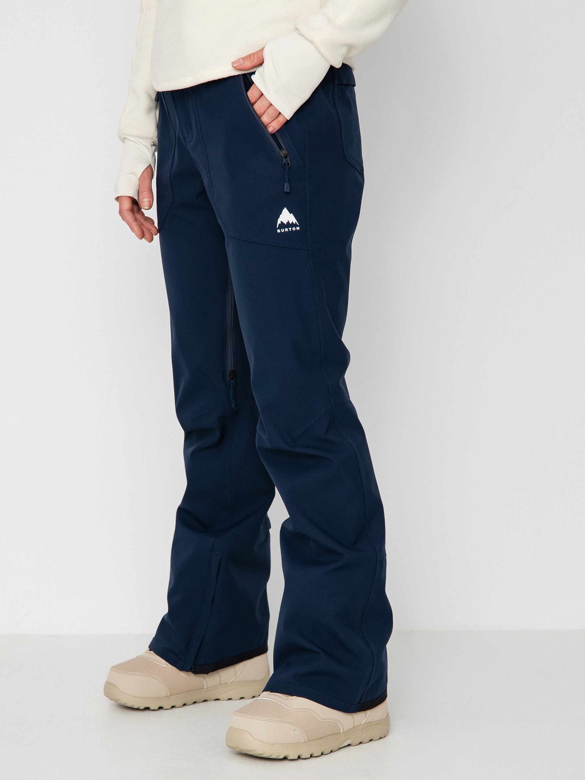 Pentru femei Pantaloni pentru snowboard Burton Vida Stretch (dress blue)