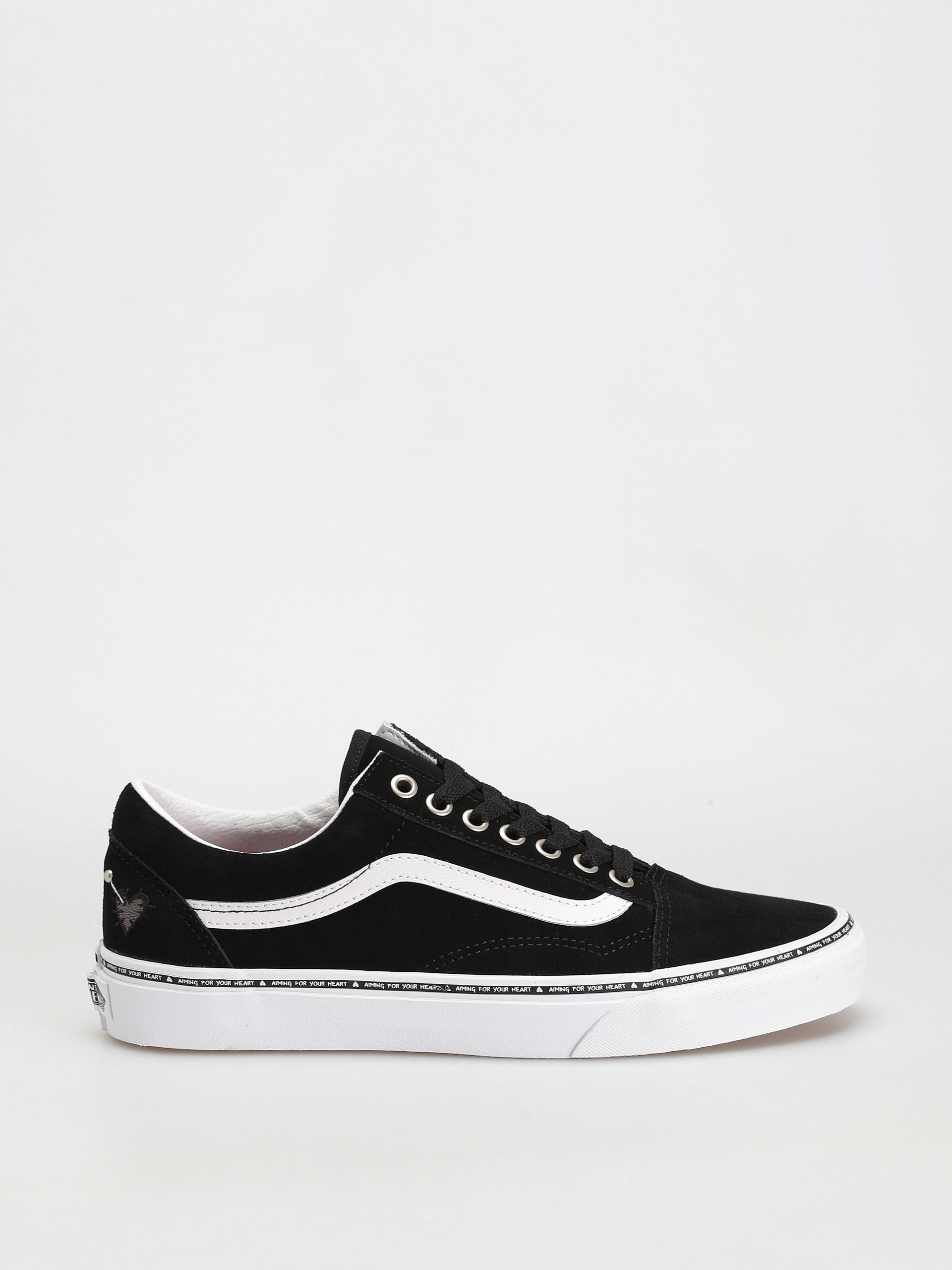 Pantofi Vans Old Skool (aiming 4 your heart black/white)