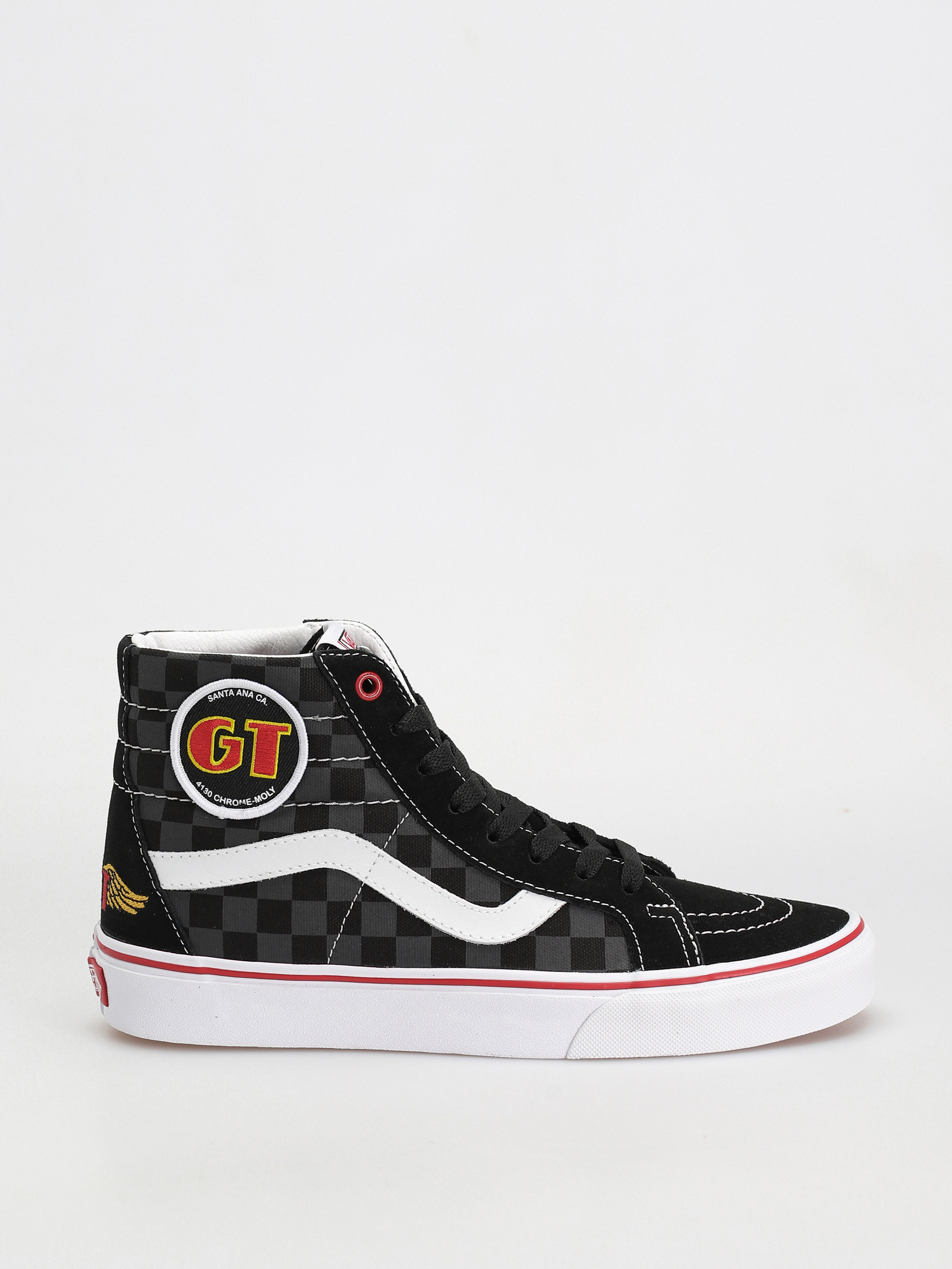 Pantofi Vans Sk8 Hi Reissue (our legends gt/dyno black/red)