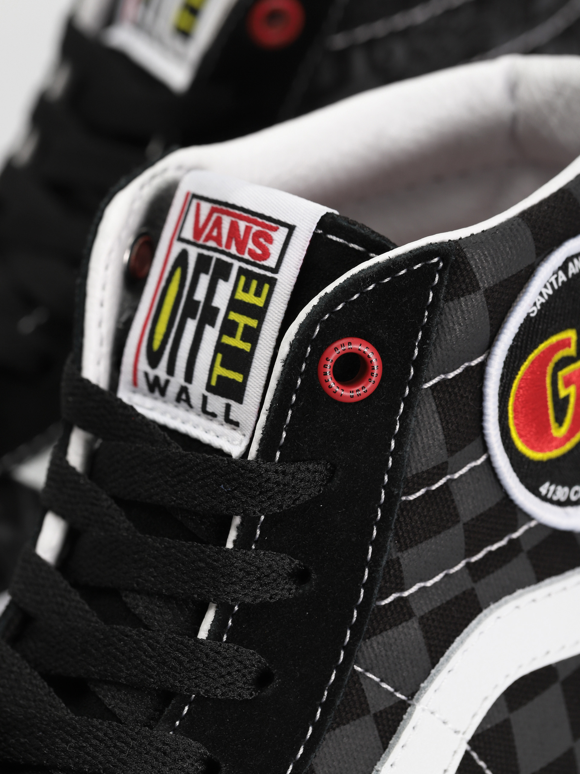 Pantofi Vans Sk8 Hi Reissue (our legends gt/dyno black/red)