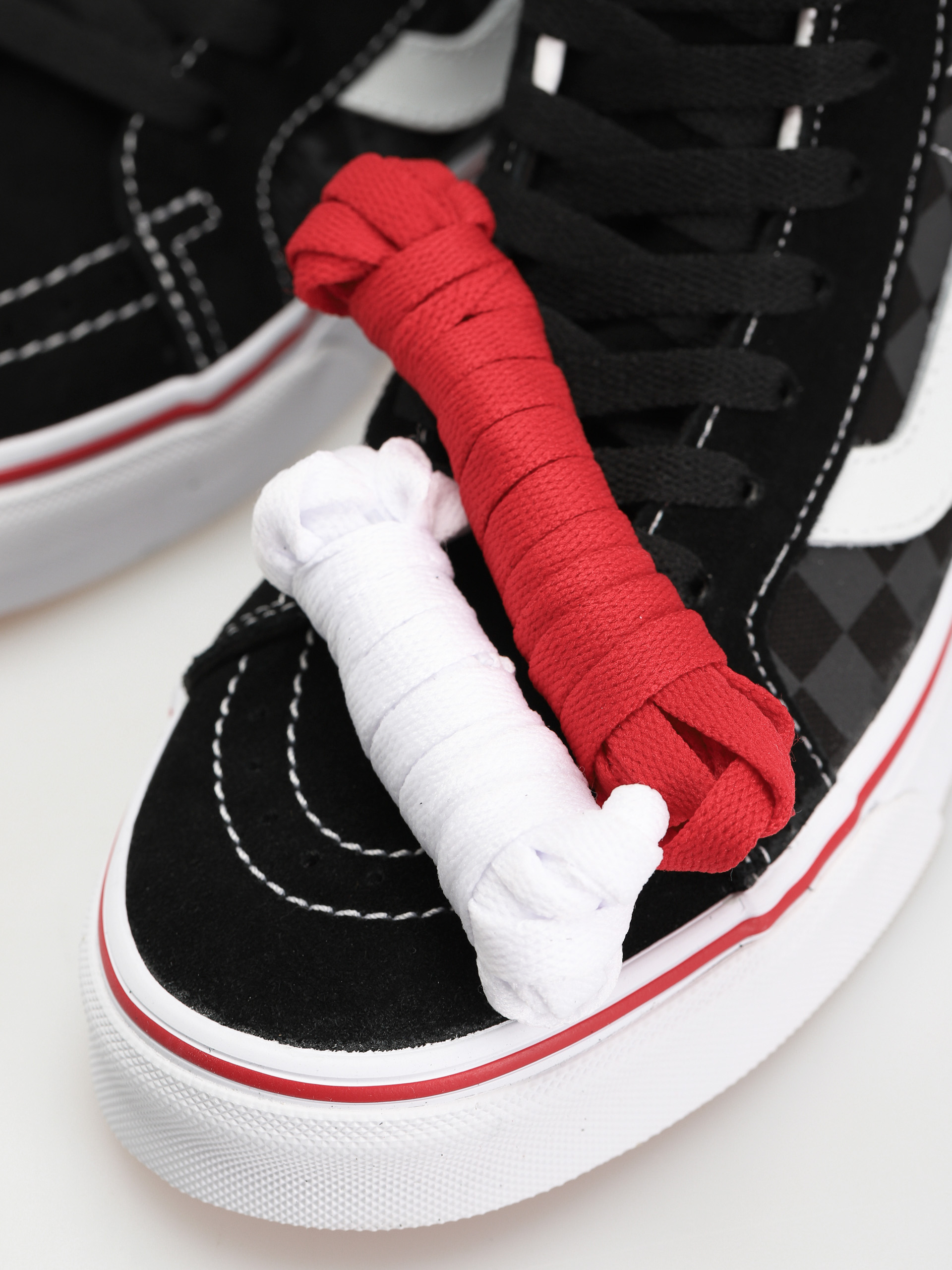 Pantofi Vans Sk8 Hi Reissue (our legends gt/dyno black/red)