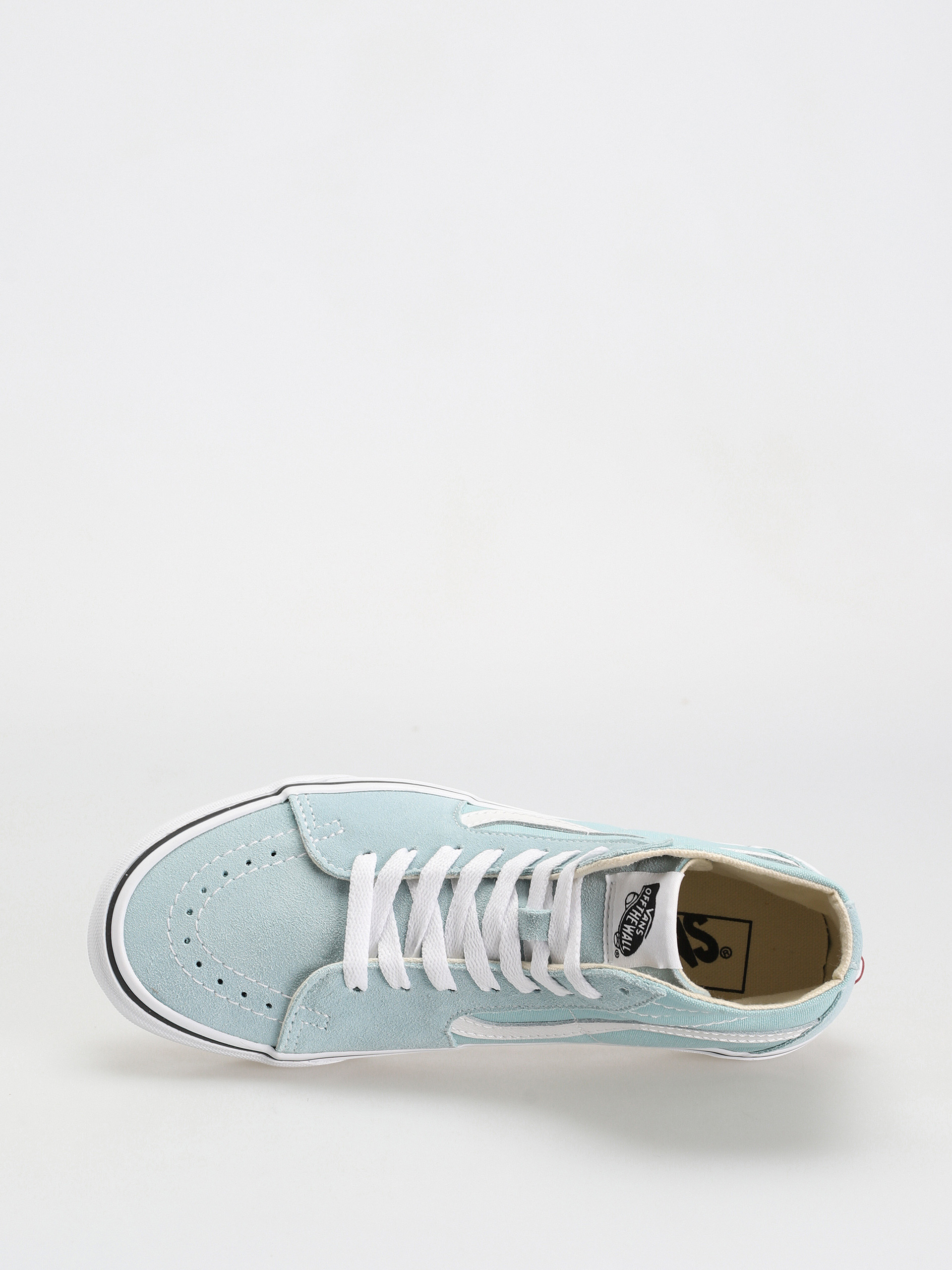 Pantofi Vans Sk8 Hi Tapered Wmn (color theory canal blue)