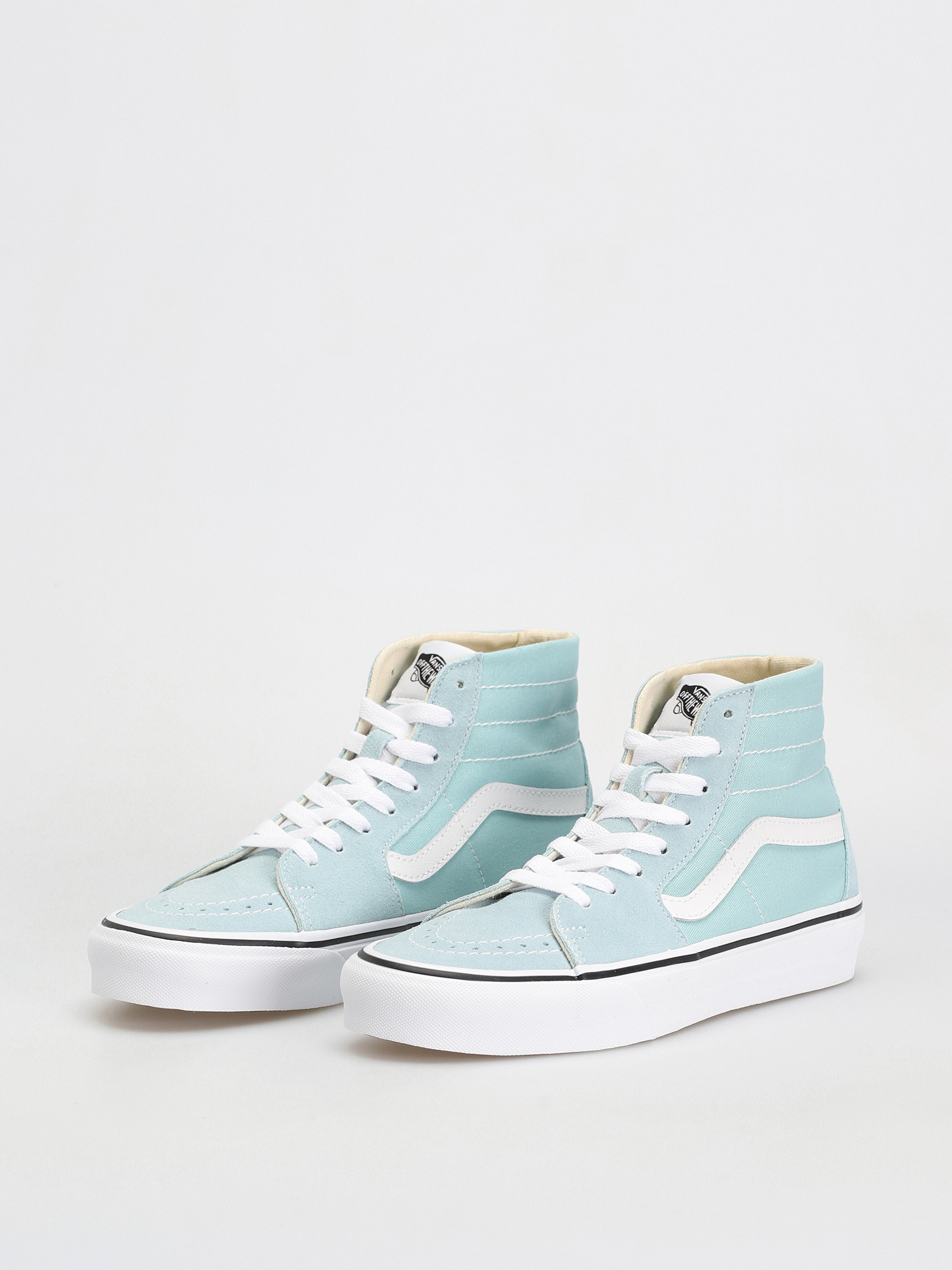 Pantofi Vans Sk8 Hi Tapered Wmn (color theory canal blue)