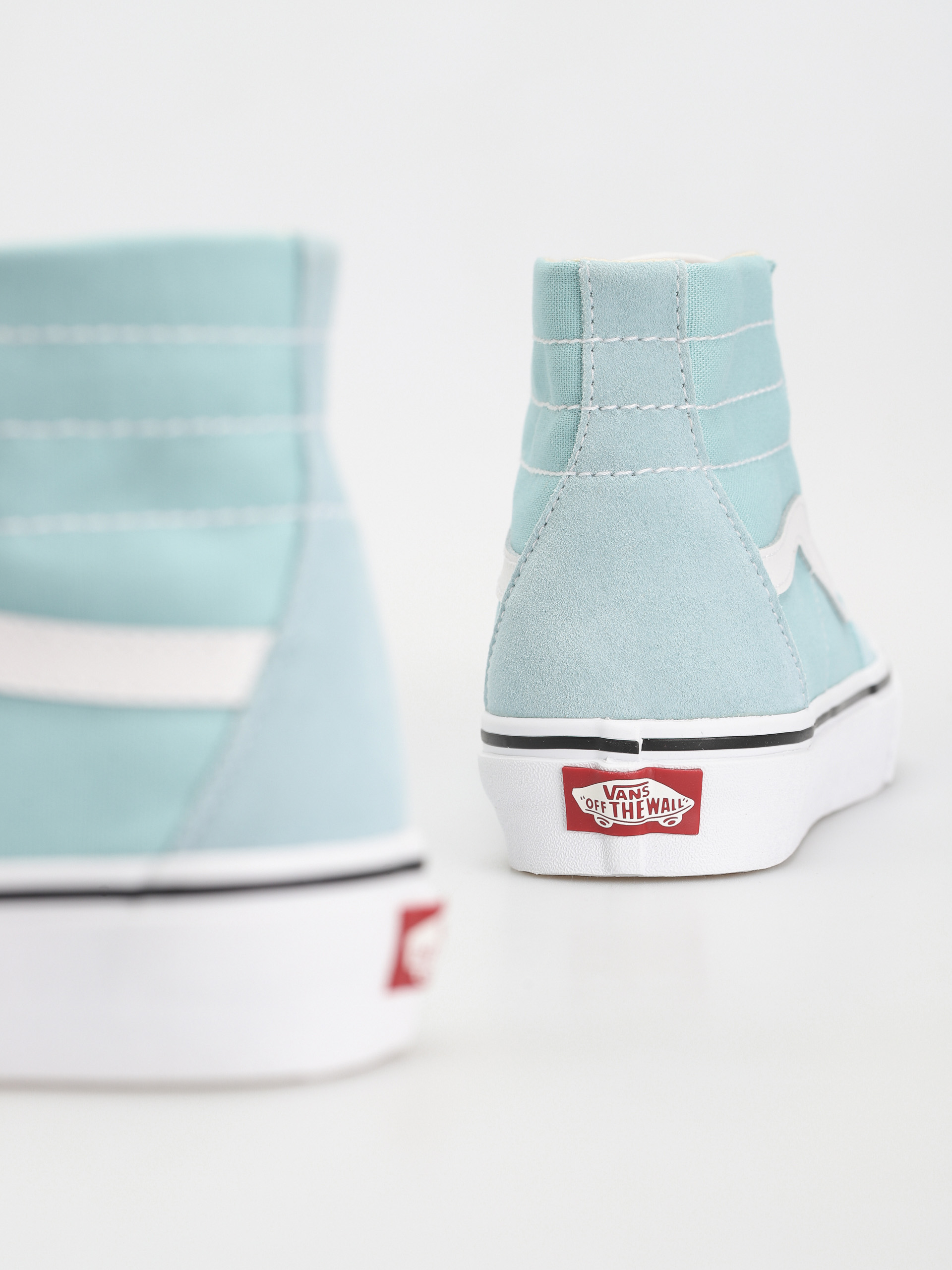 Pantofi Vans Sk8 Hi Tapered Wmn (color theory canal blue)
