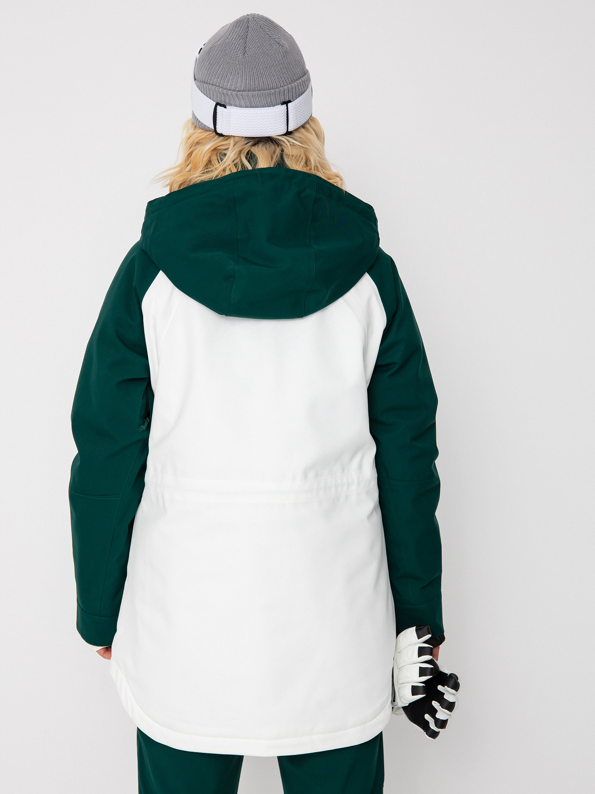 Pentru femei Geacă de snowboard Burton Prowess (botanical garden/stout white)