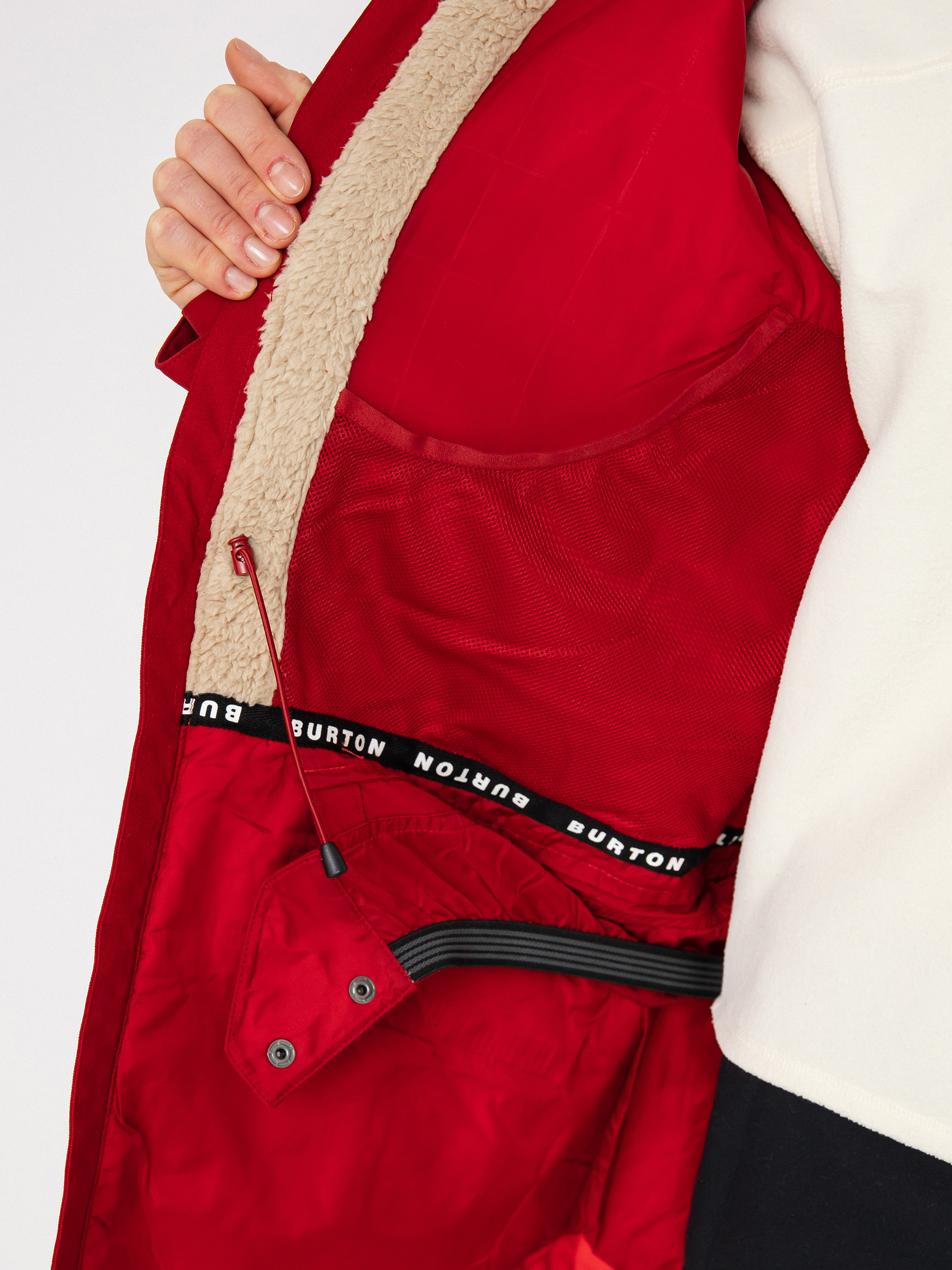 Pentru femei Geacă de snowboard Burton Prowess (tomato/sun dried tomato)