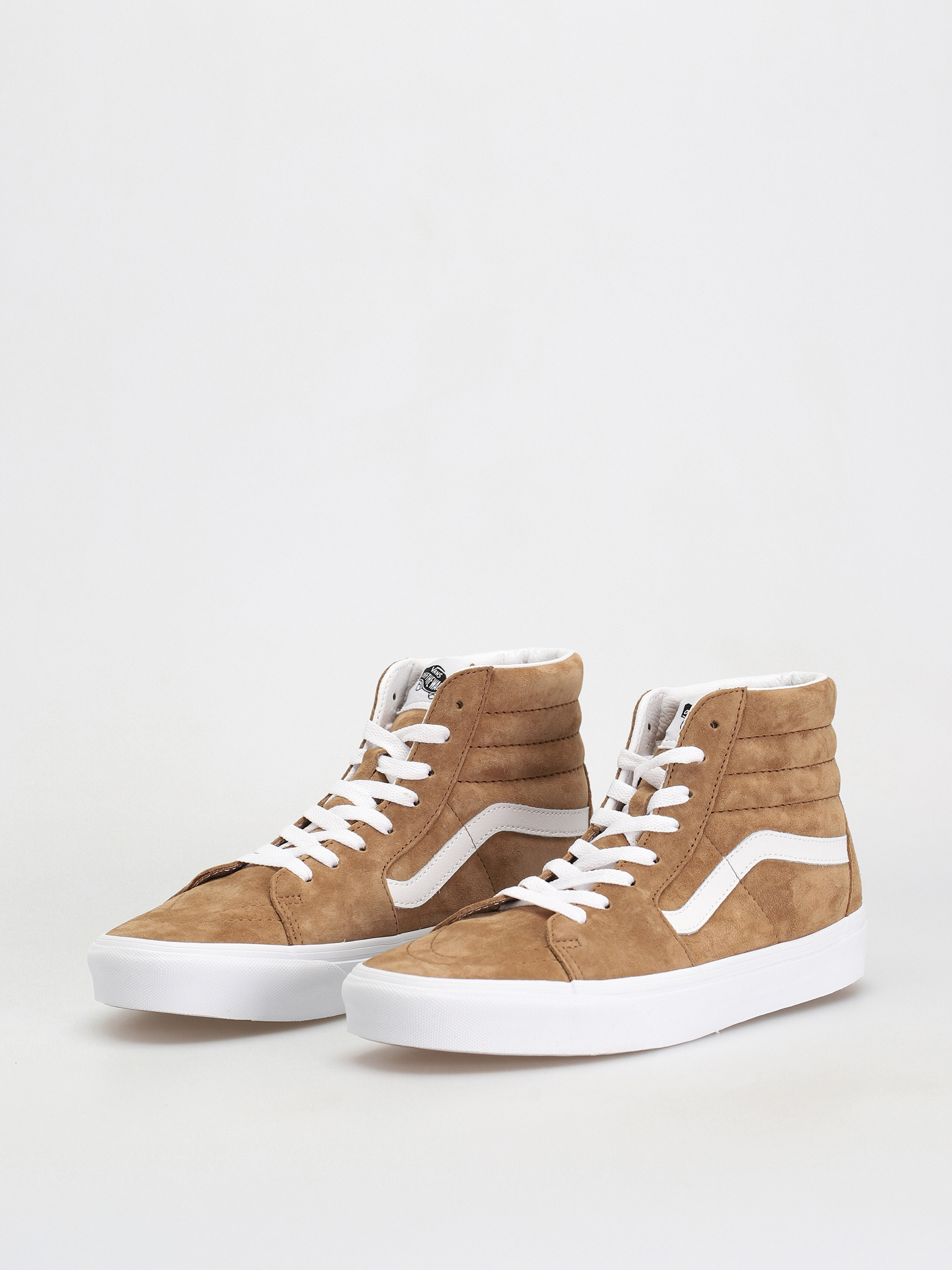 Pantofi Vans Sk8 Hi (pig suede tobacco brown)