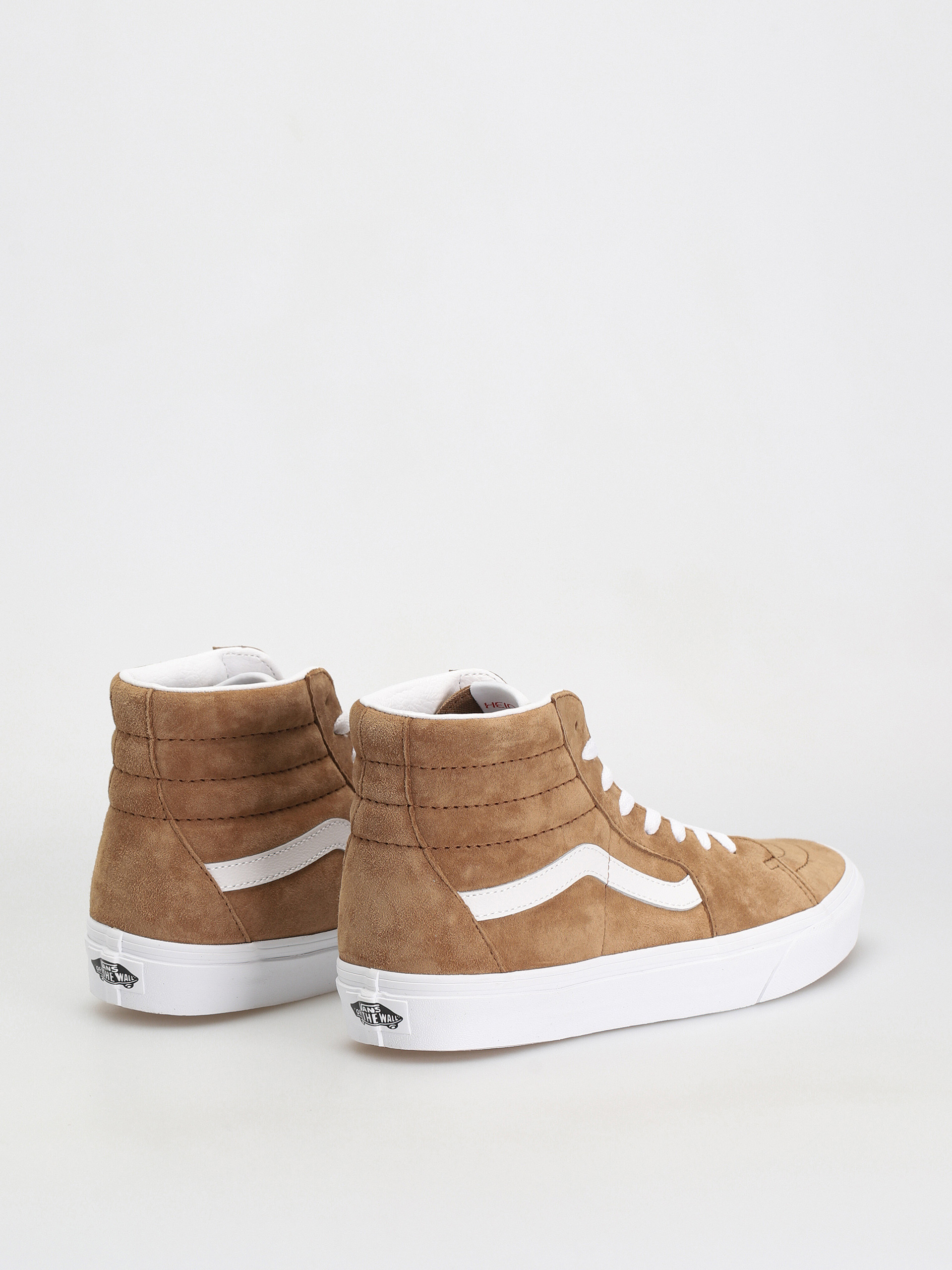 Pantofi Vans Sk8 Hi (pig suede tobacco brown)