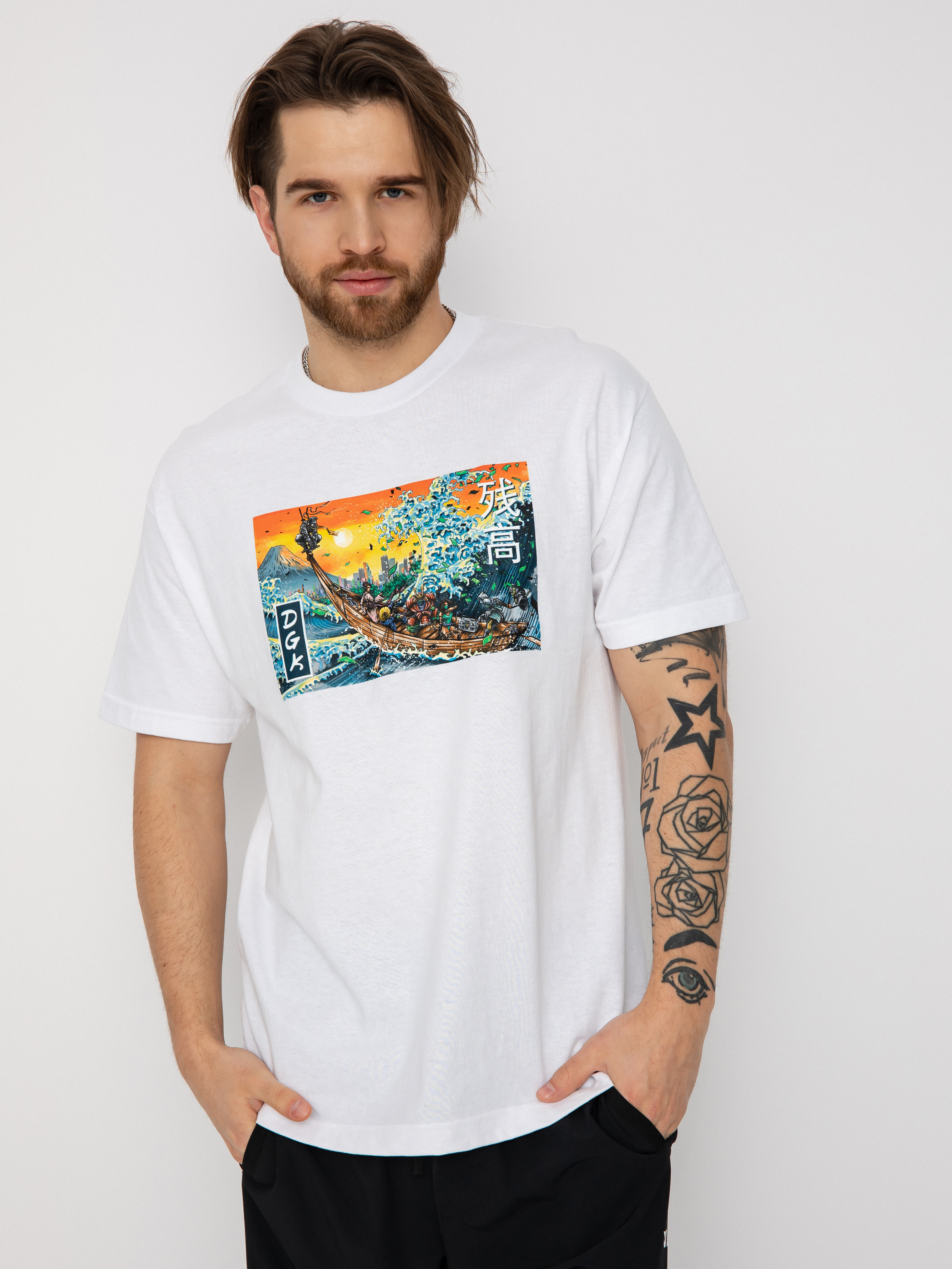 Tricou DGK Big Timers (white)