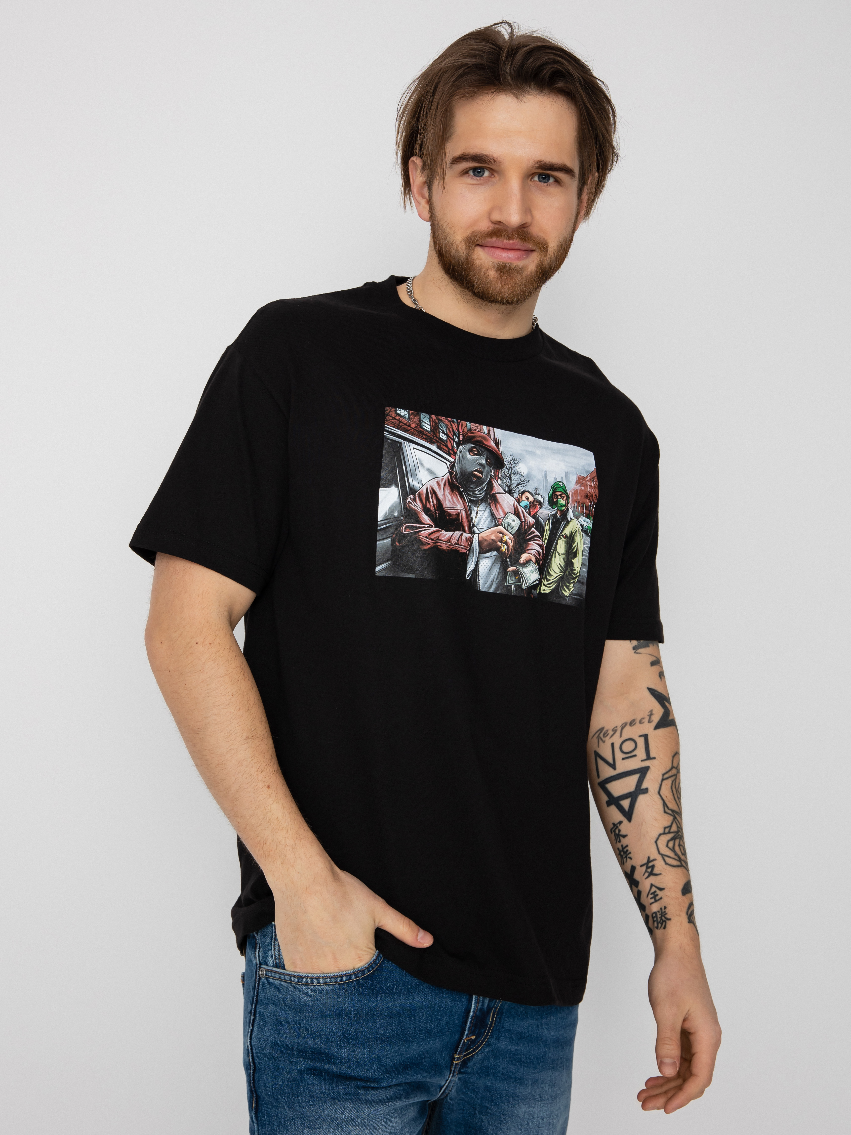 Tricou DGK In The Bricks (black)