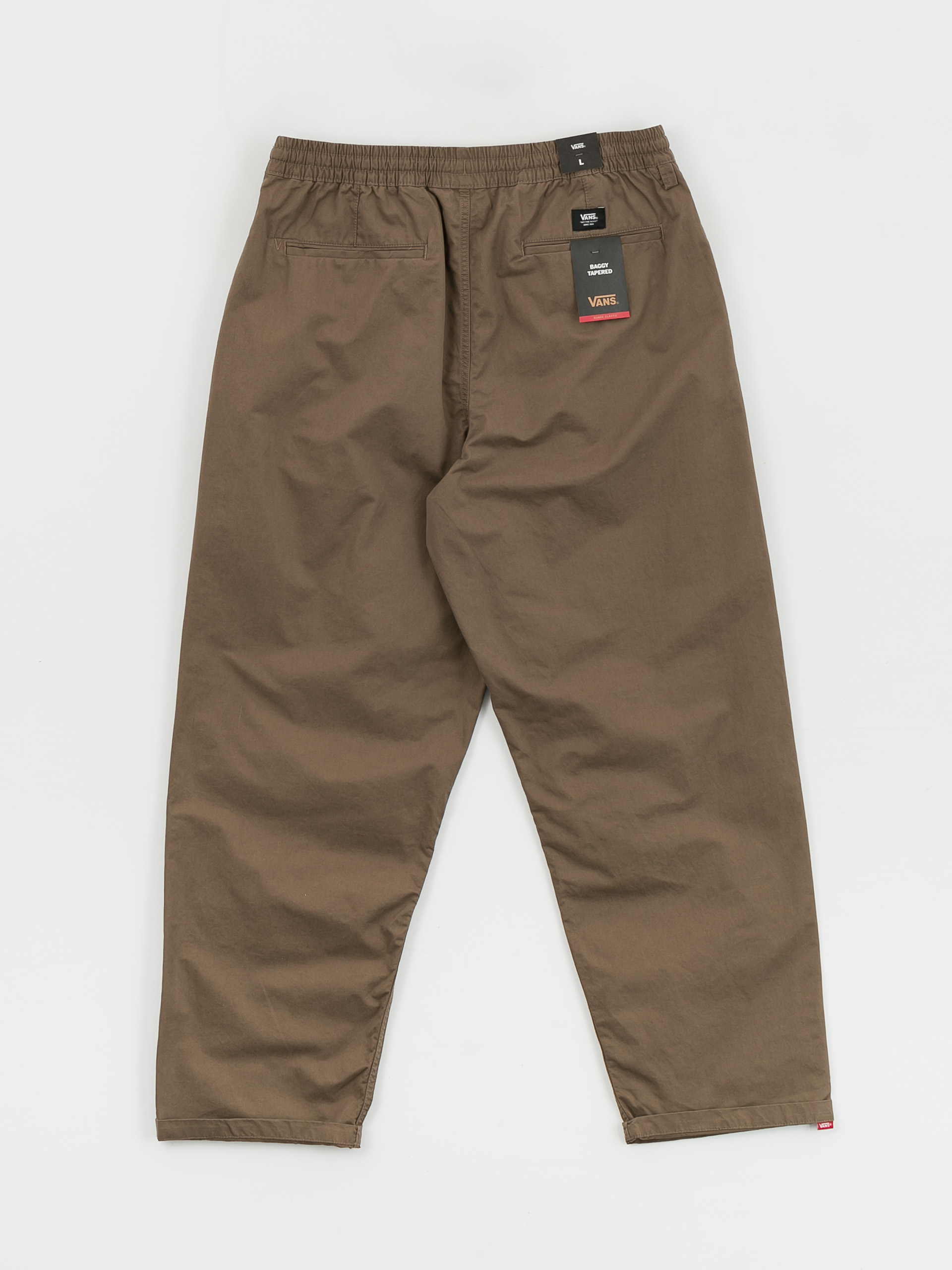 Pantaloni Vans Range Baggy Tapered Elastic Waist (canteen)