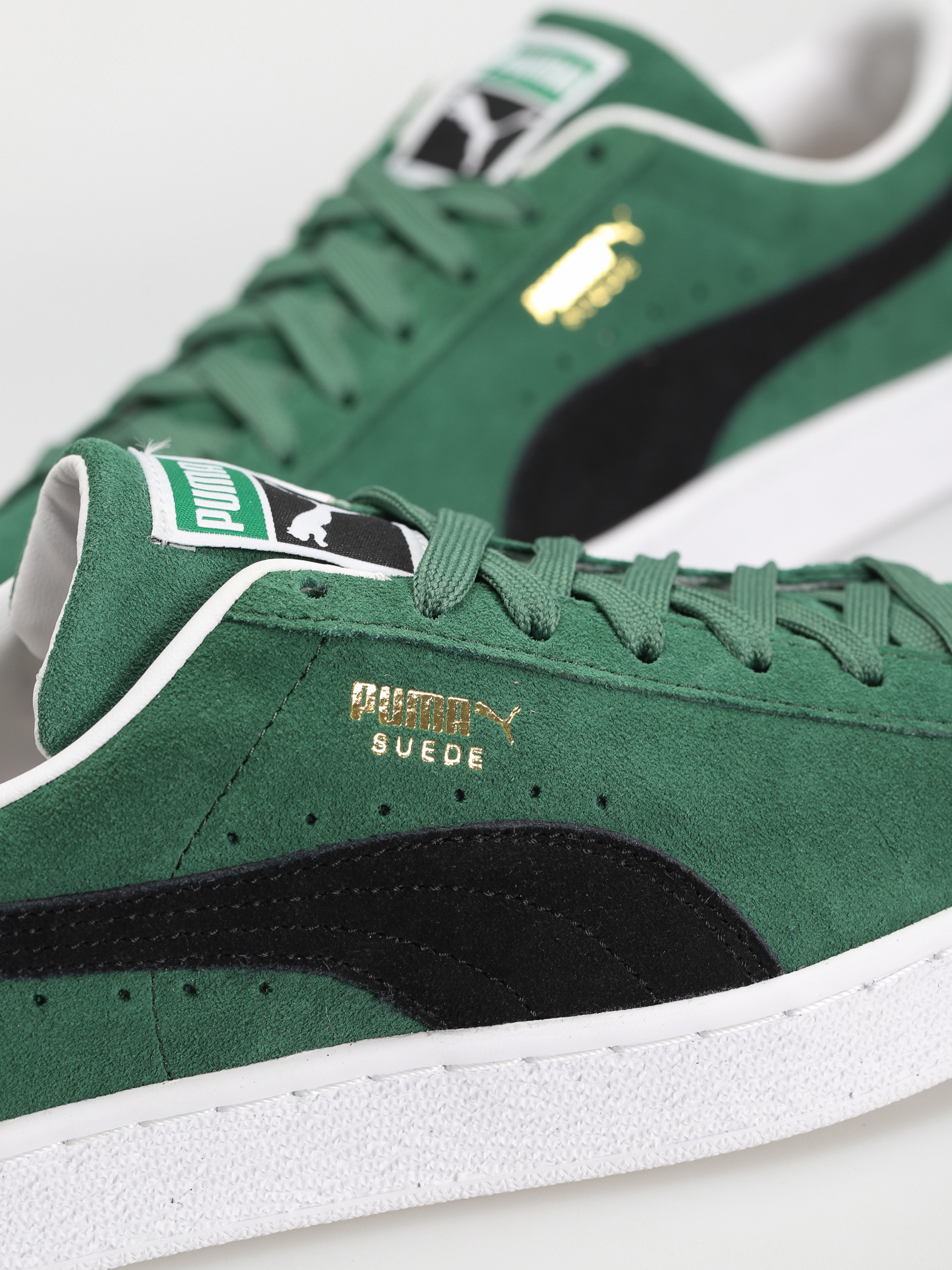 Pantofi Puma Suede Classic XXI (green)