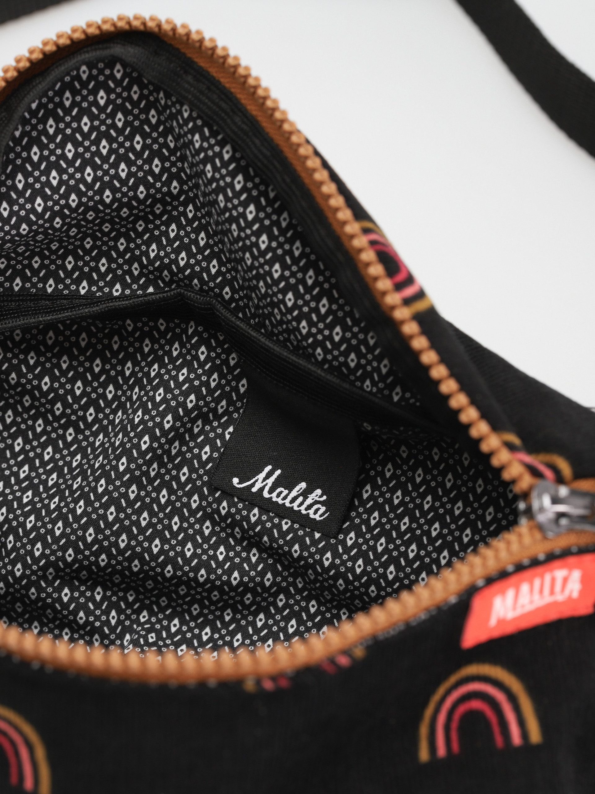 Borsetă de brâu Malita Cord (rainbow)