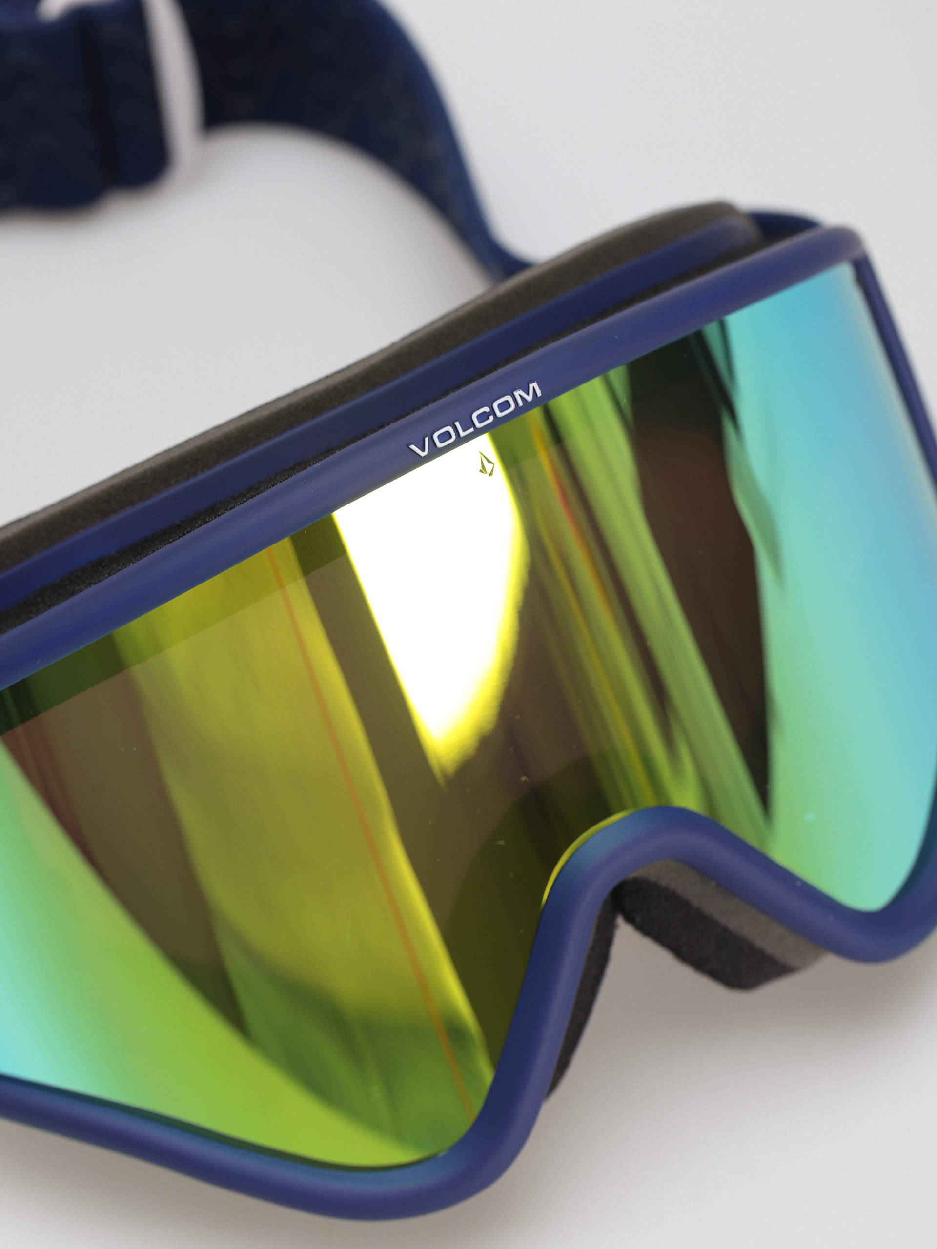 Ochelari pentru snowboard Volcom Yae (dark blue/white gold chrome)