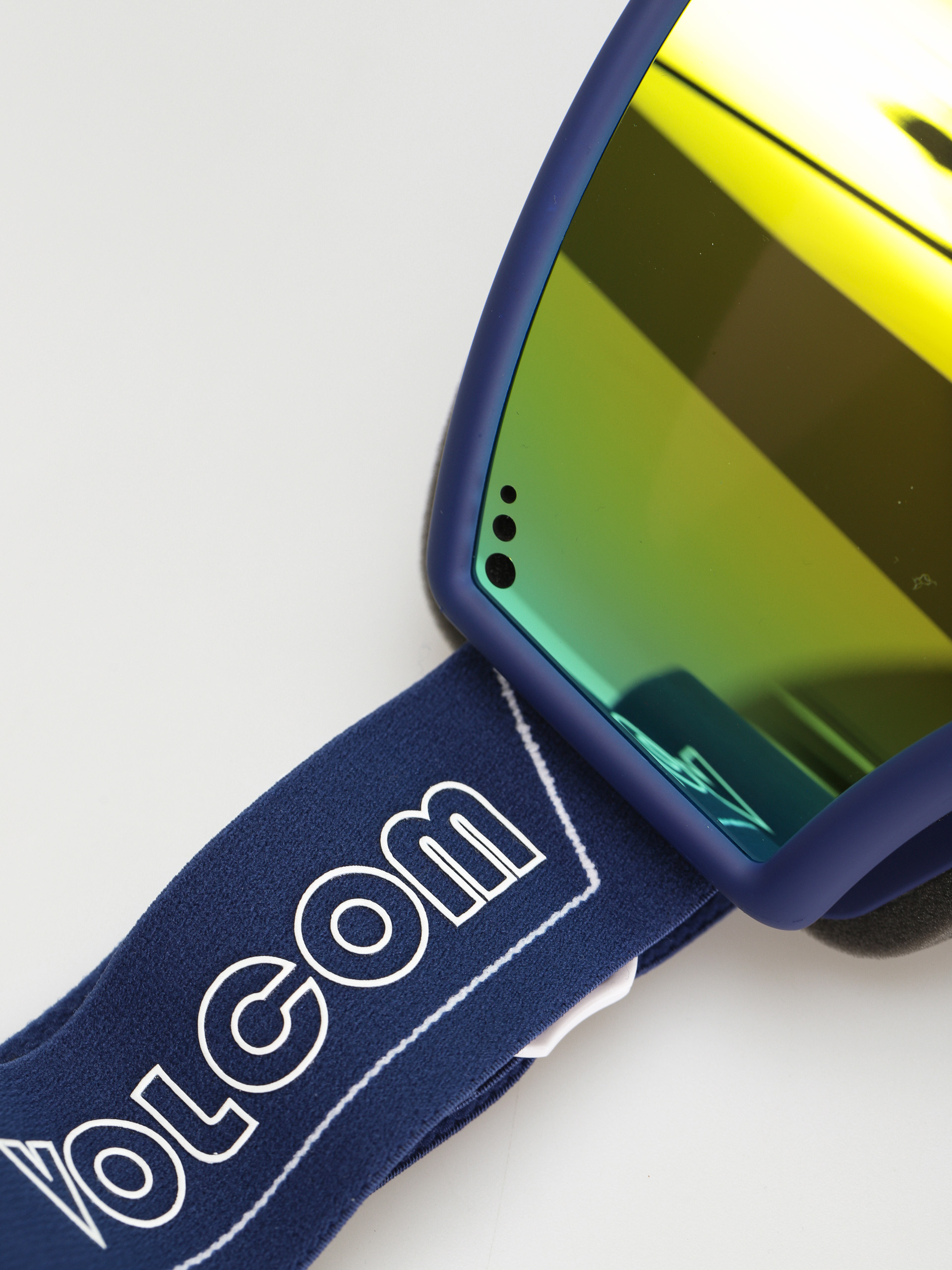 Ochelari pentru snowboard Volcom Yae (dark blue/white gold chrome)