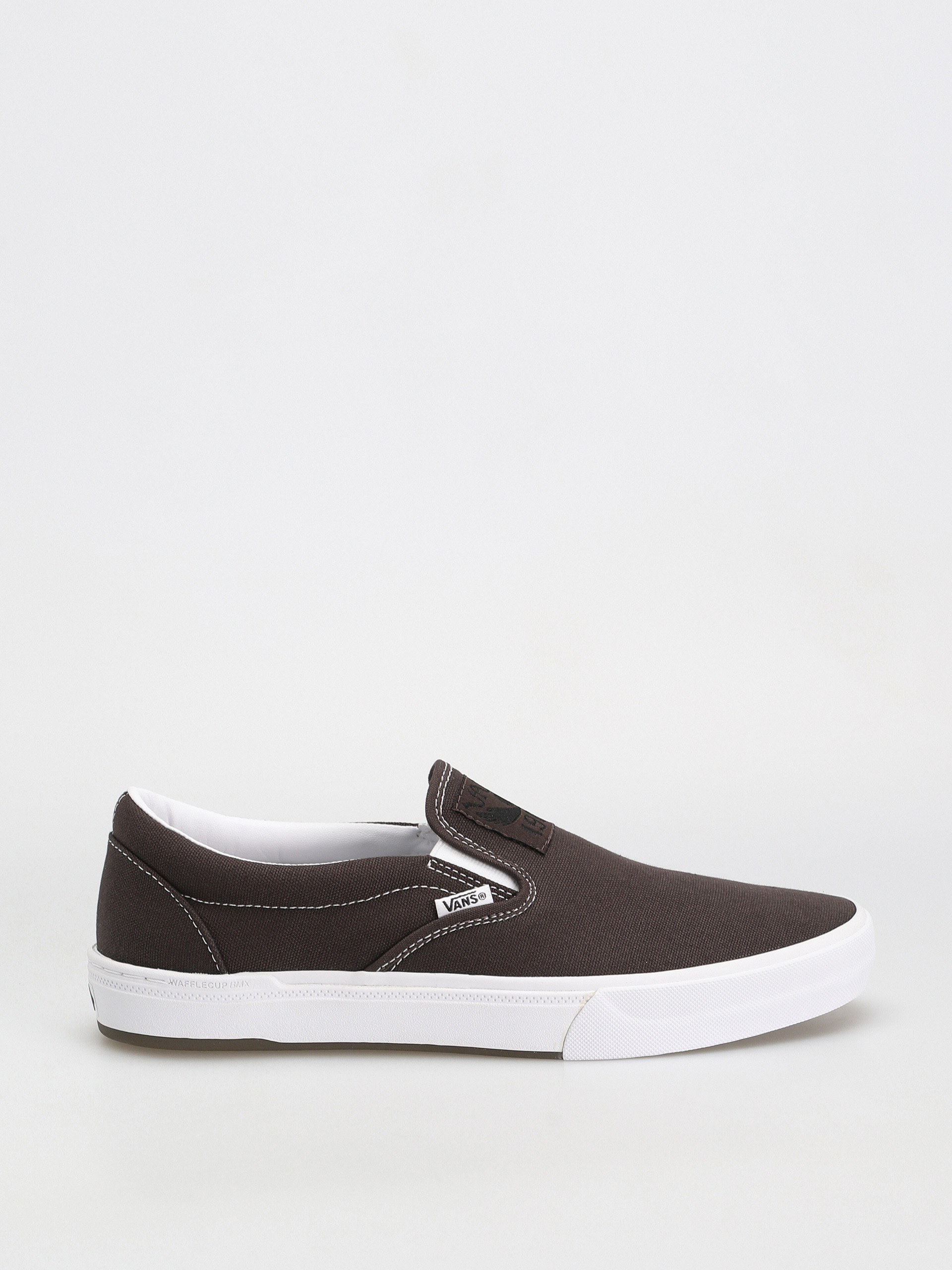 Pantofi Vans Bmx Slip On (dakota roche brown/white)