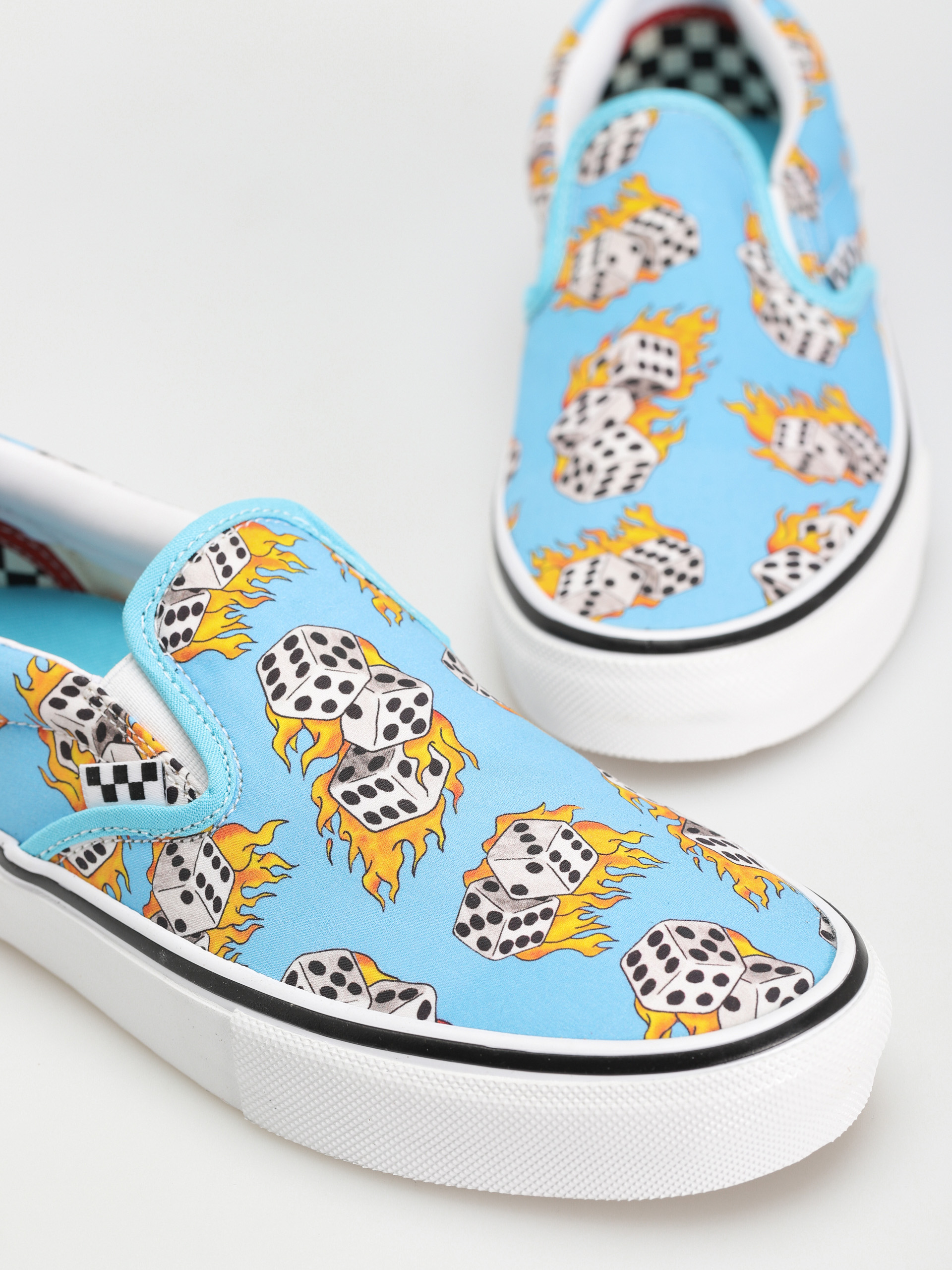 Pantofi Vans Skate Slip On (synth blue)