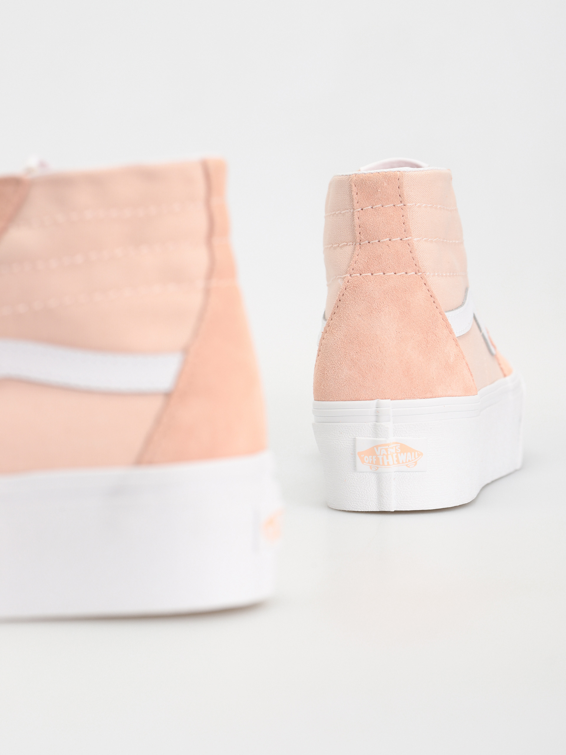 Pantofi Vans Sk8 Hi Tapered Stackform Wmn (color block peach)