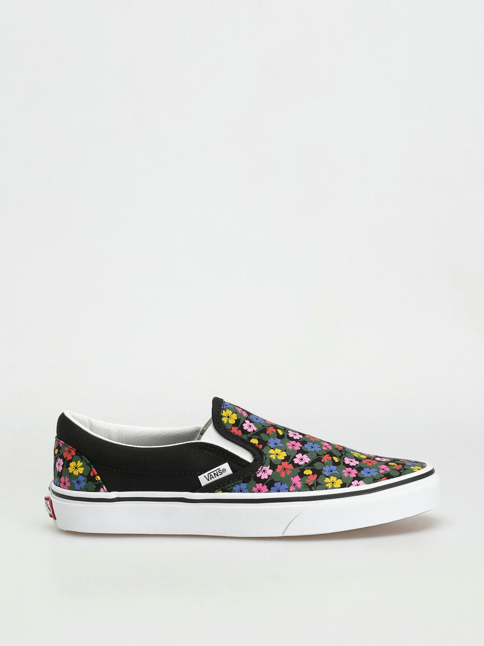 Pantofi Vans Classic Slip On Wmn (floral black/white)