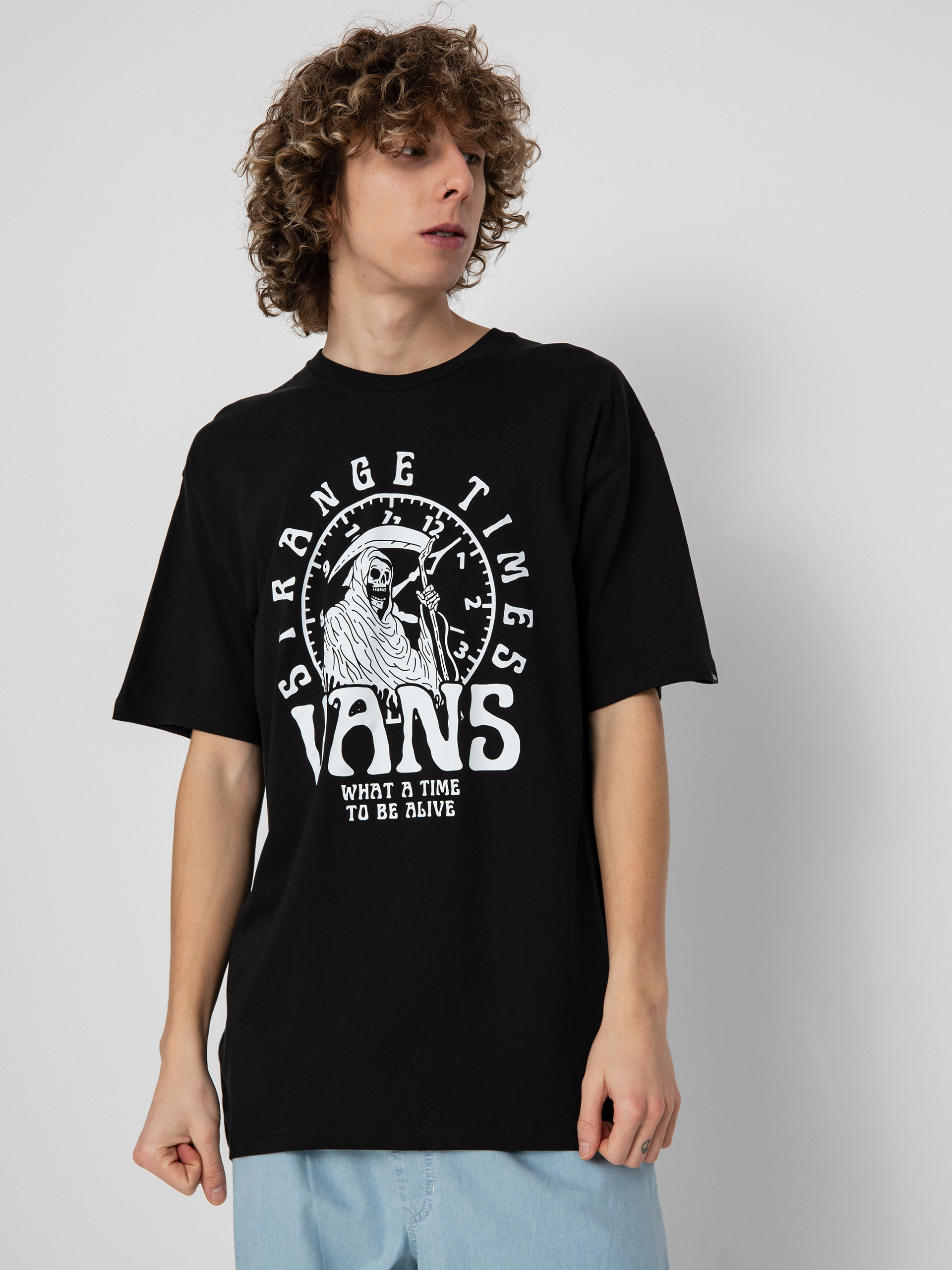 Tricou Vans Strange Times (black)