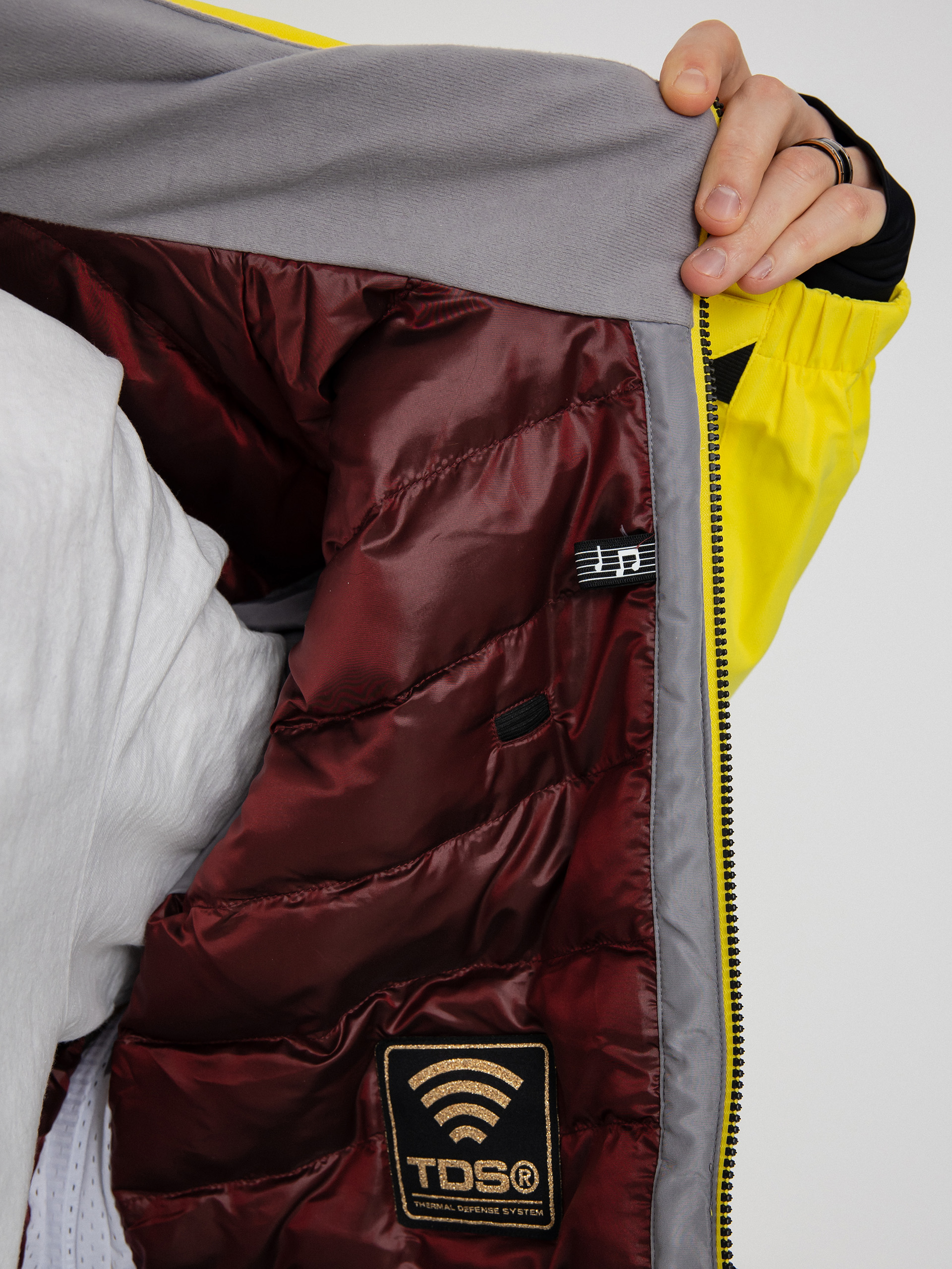 Pentru bărbați Geacă de snowboard Volcom Quad Angle 2L Tds (citron)